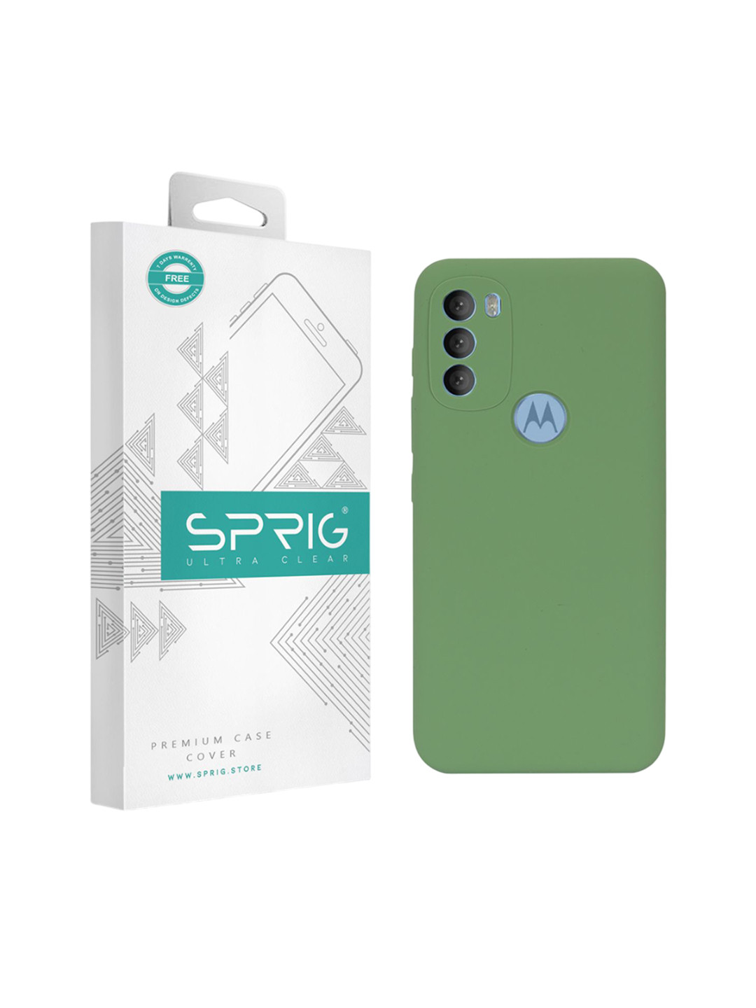 SPRIG Motorola G71 5G Liquid Silicone Back Cover