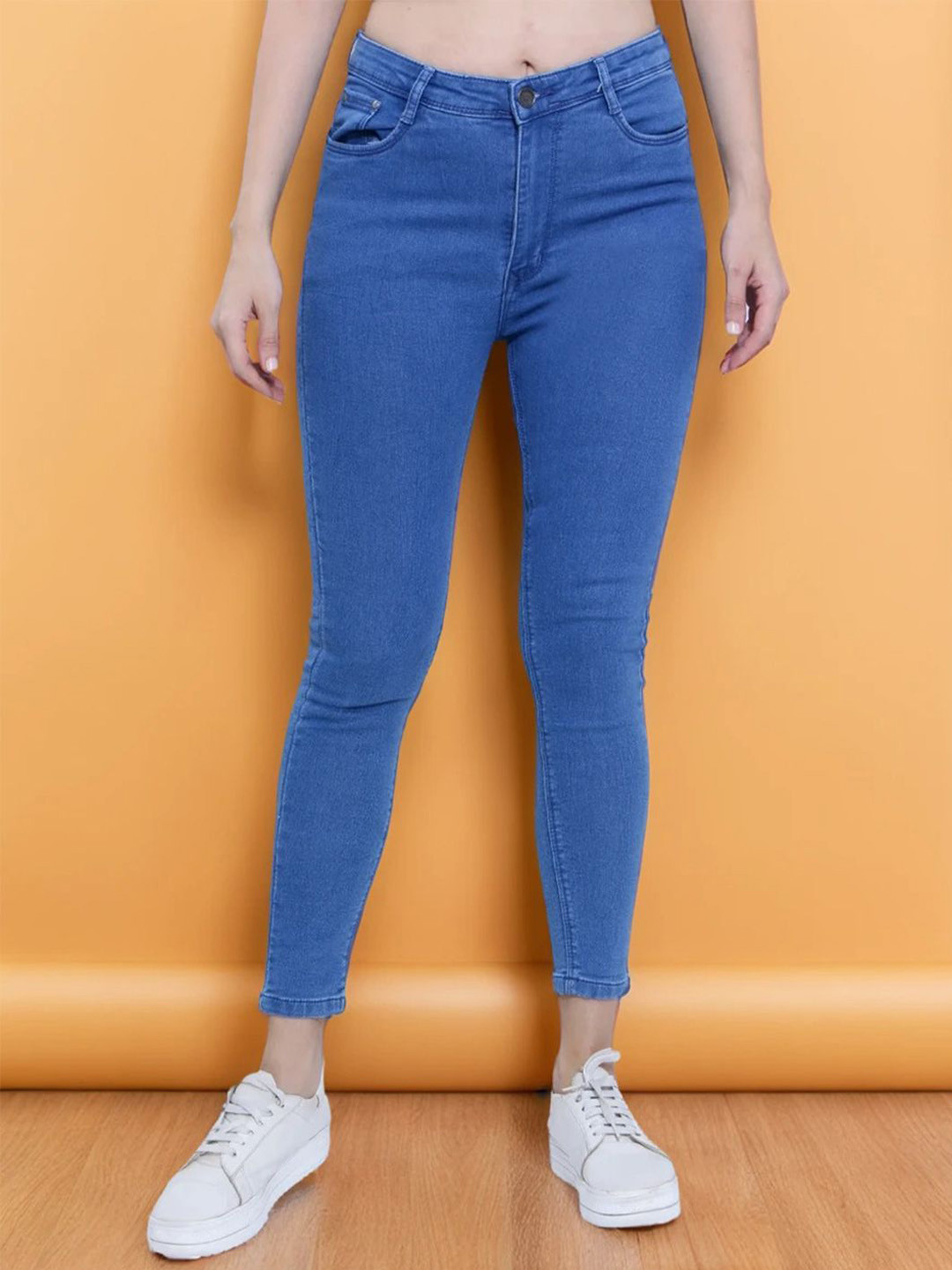 FIREAGE Women Frisky Slim Fit High-Rise Stretchable Jeans