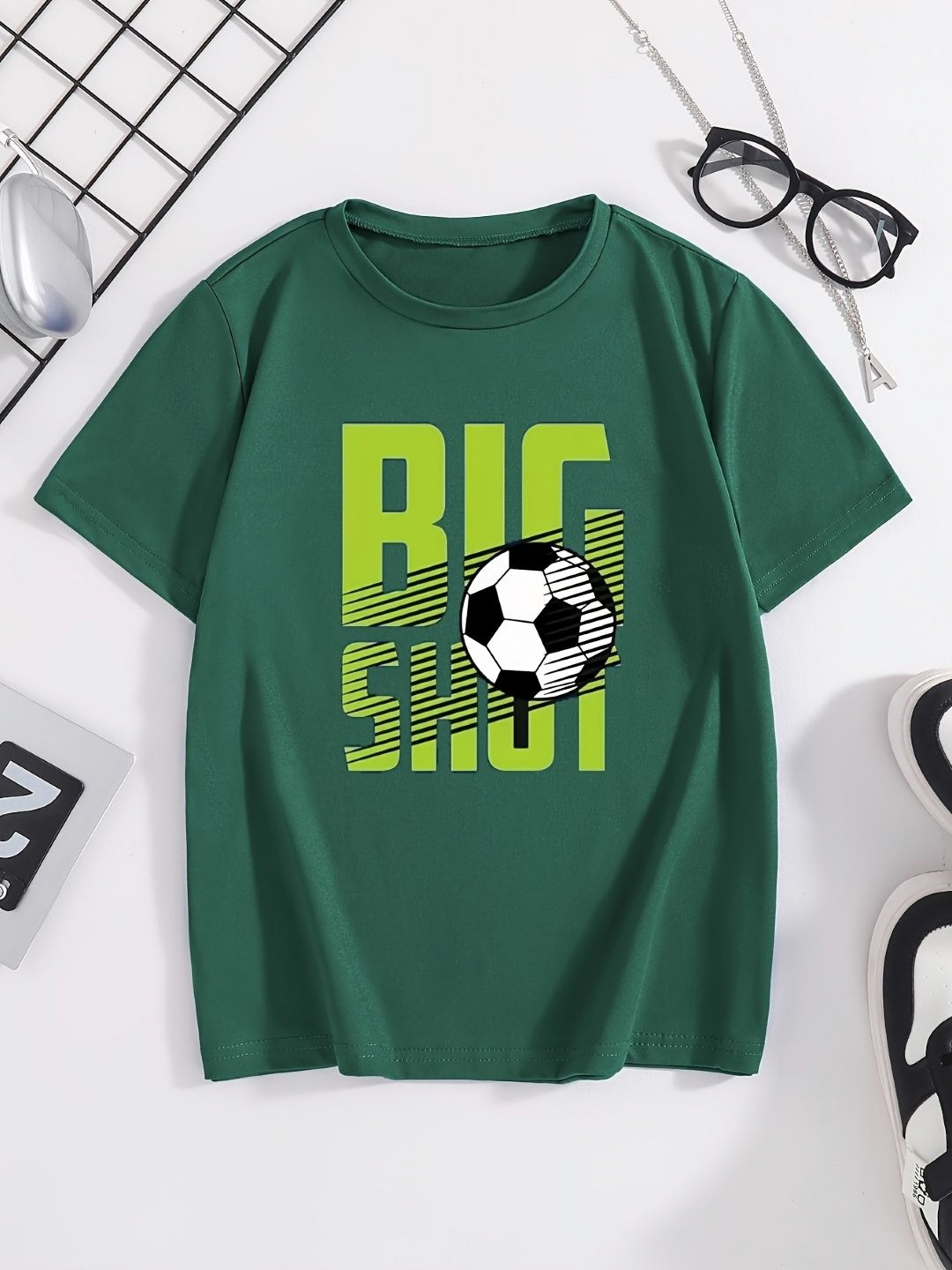 KPOP Girls Graphic Printed Round Neck T-shirt