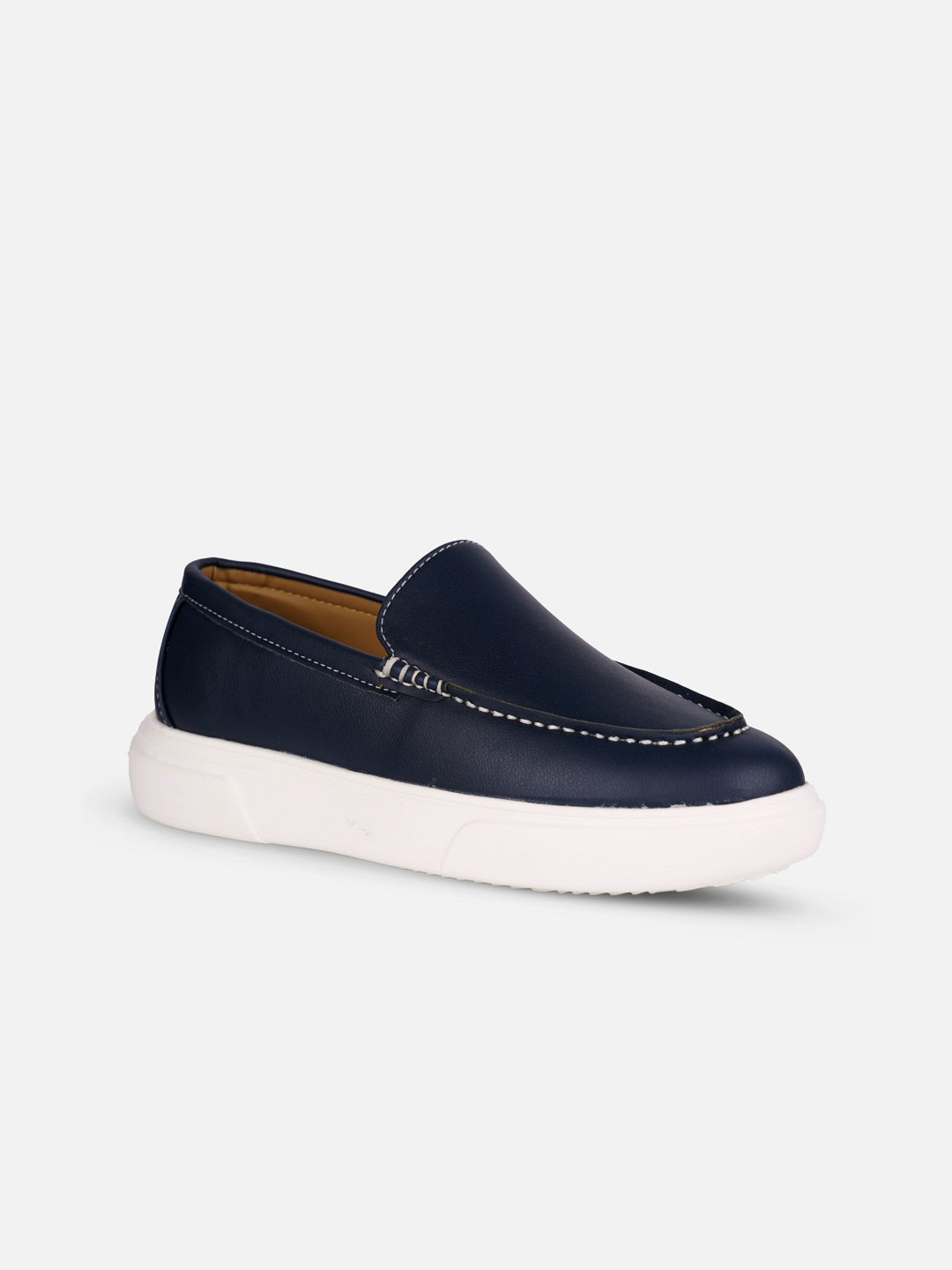 iD&U Women Round Toe Leather Loafers