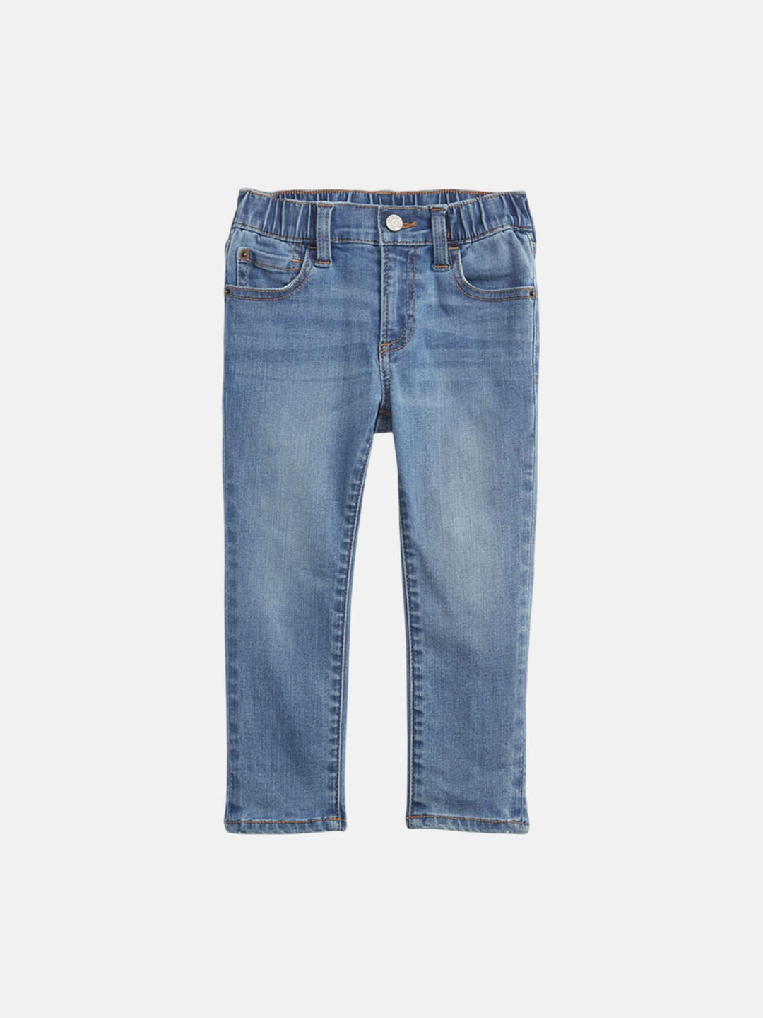 GAP Boys Heavily Washed Straight Fit Jeans