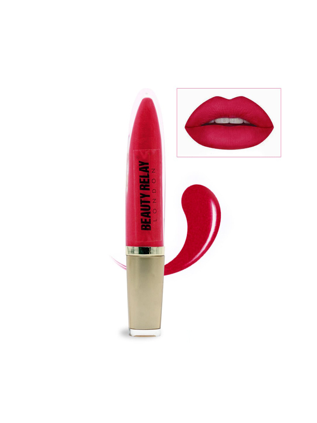 BeautyRelay London Marker Lip & Cheek Gleam Lip Gloss 5g - Sweet Cherry