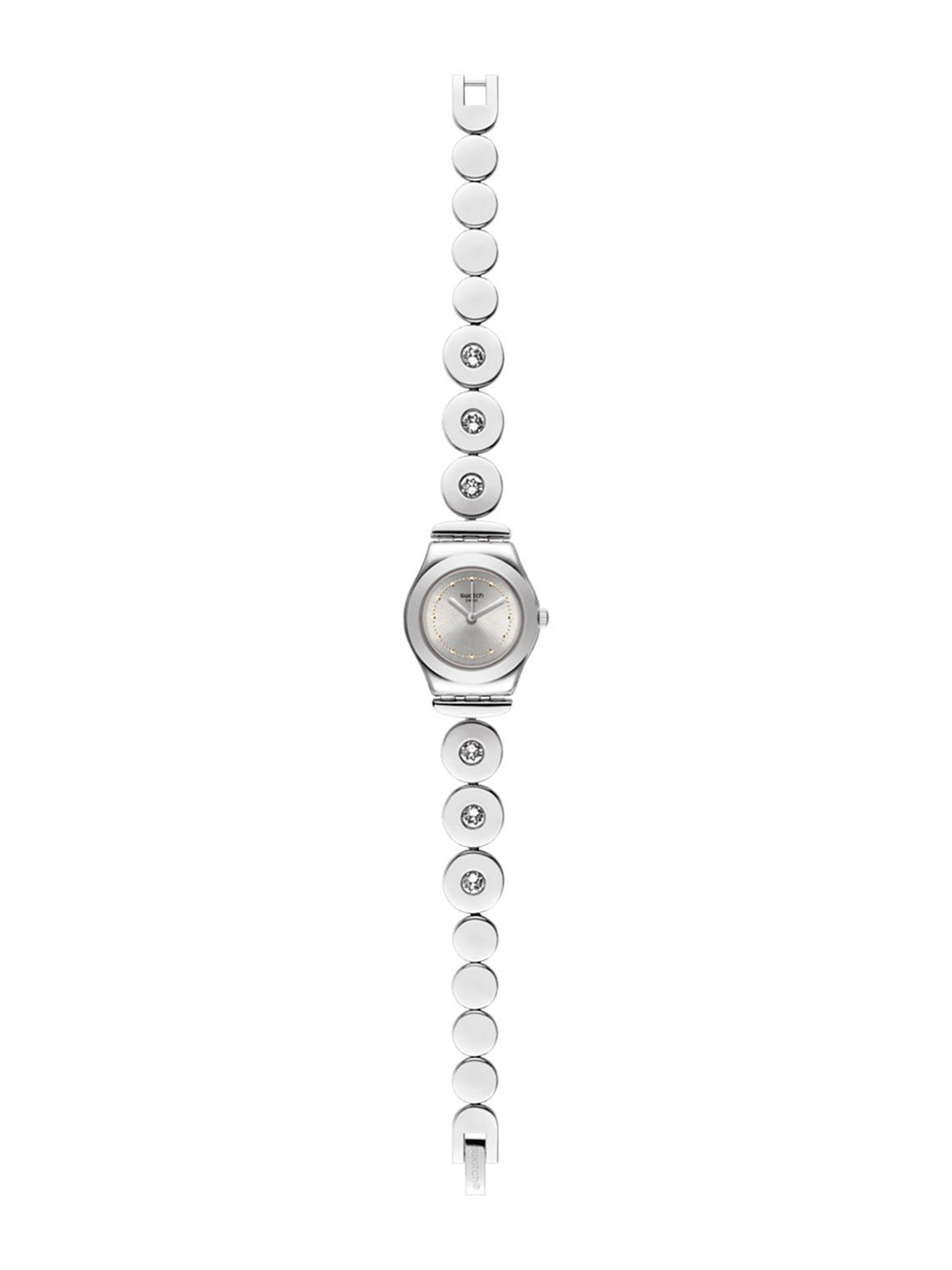 Swatch Inspirance Women Stainless Steel Bracelet Style Straps Analogue Watch YSS317G