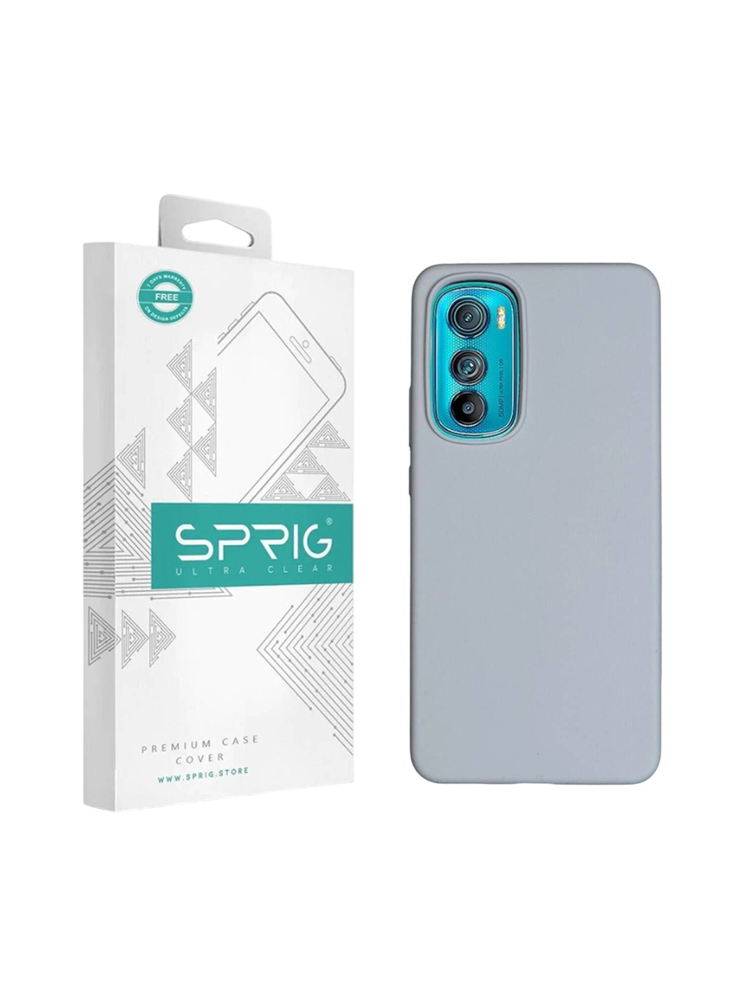 SPRIG Motorola Edge 30 Silicone Back Cover Mobile Accessories