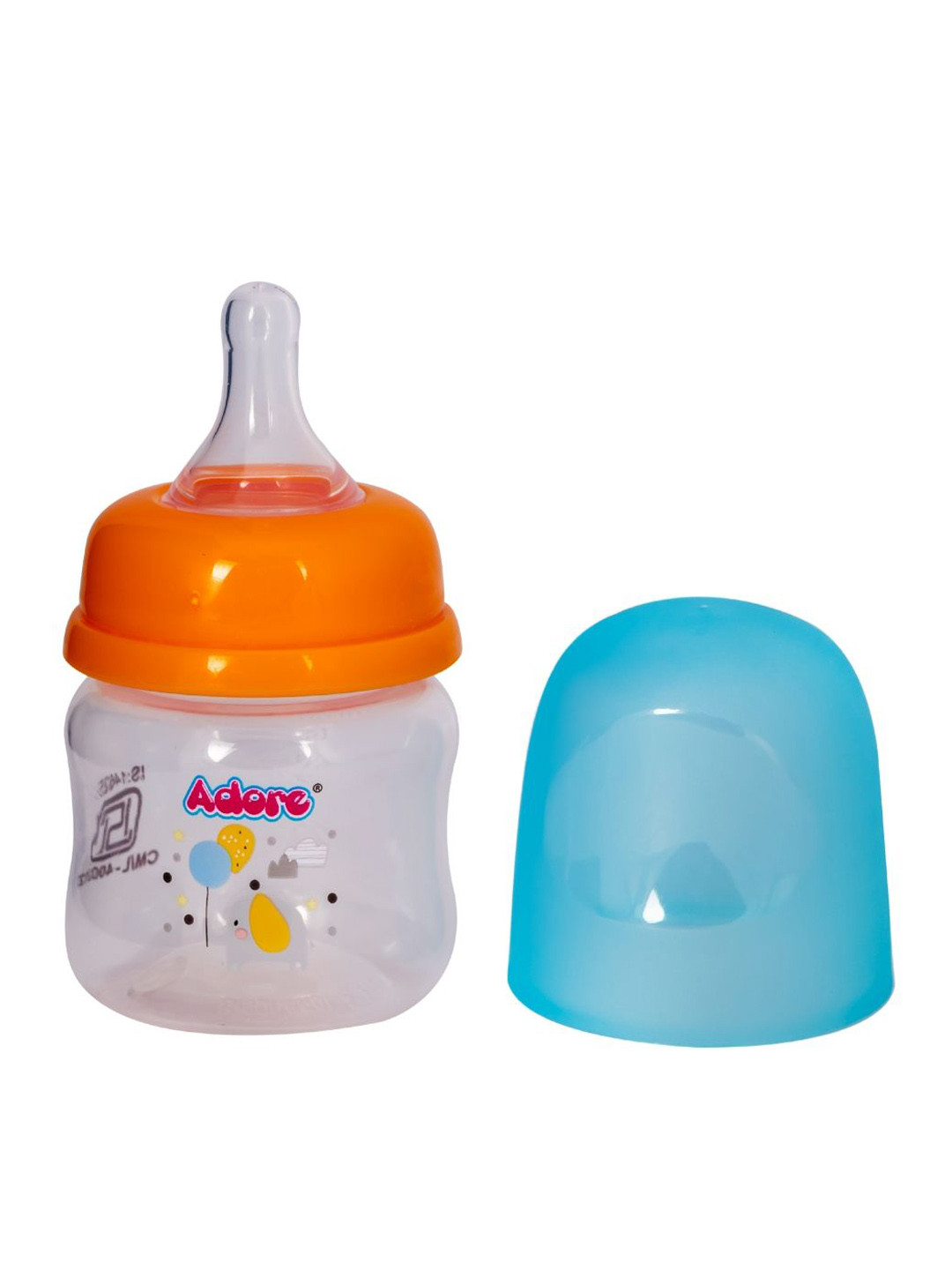 Adore Kids 3 Pcs England Narrow Neck Feeding Bottles - 125 ml