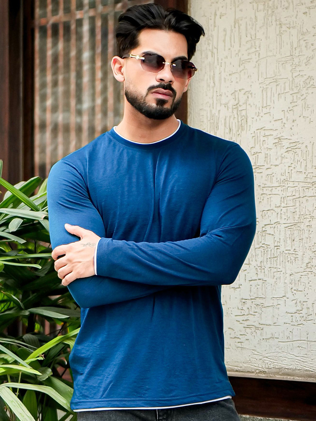 Buy AUSK Round Neck Cotton T Shirt Tshirts for Men 35130176 Myntra