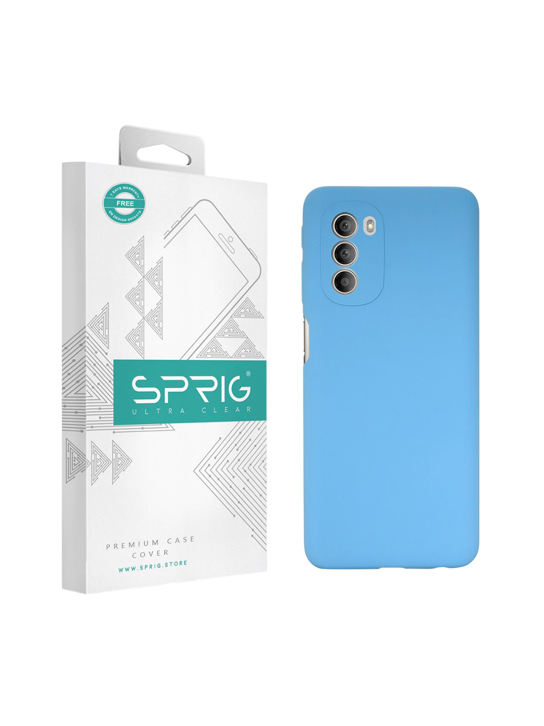 SPRIG Motorola G51 5G Liquid Silicone Back Cover