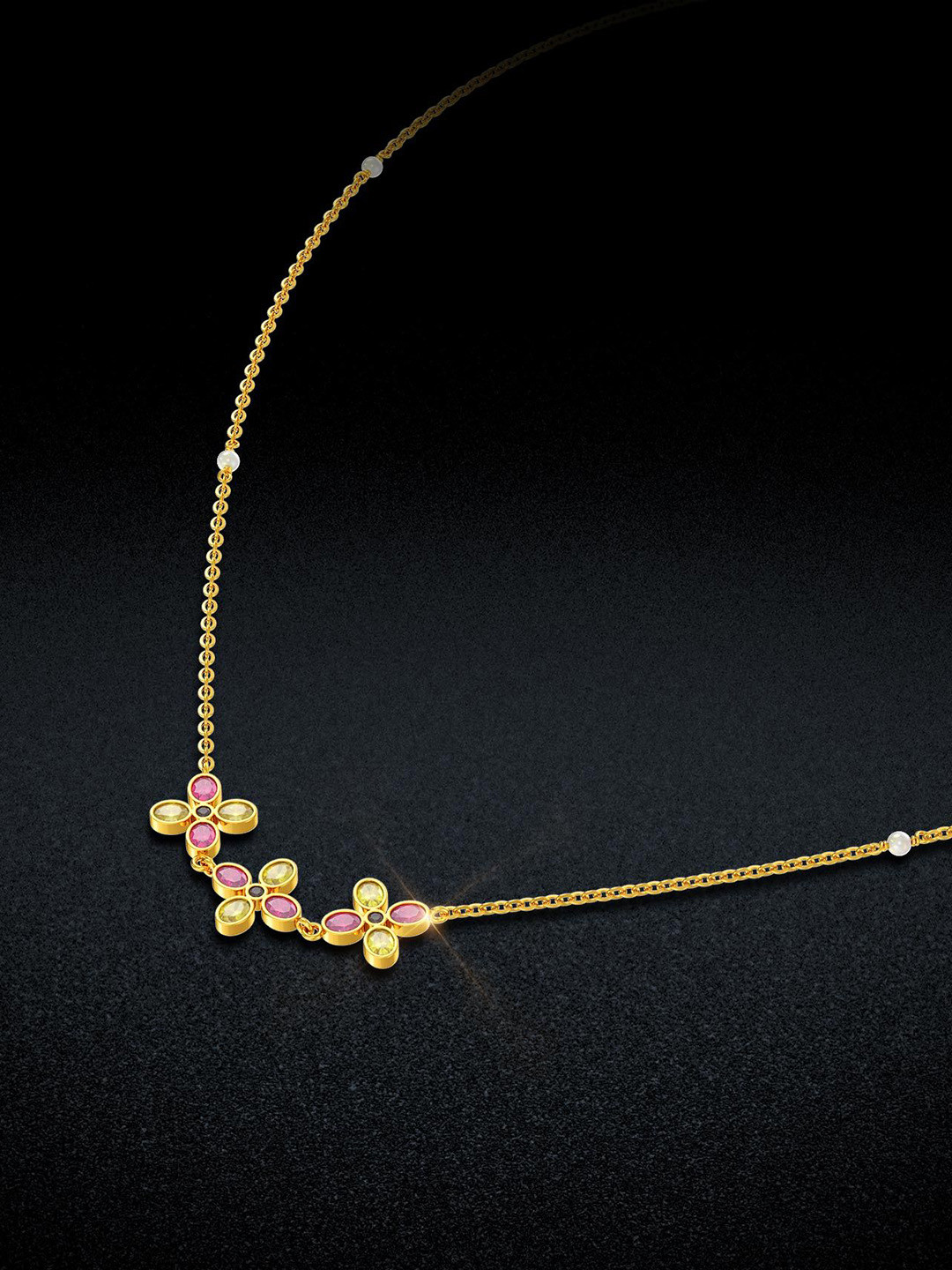 Joyalukkas Floral Whispers Gold Necklace