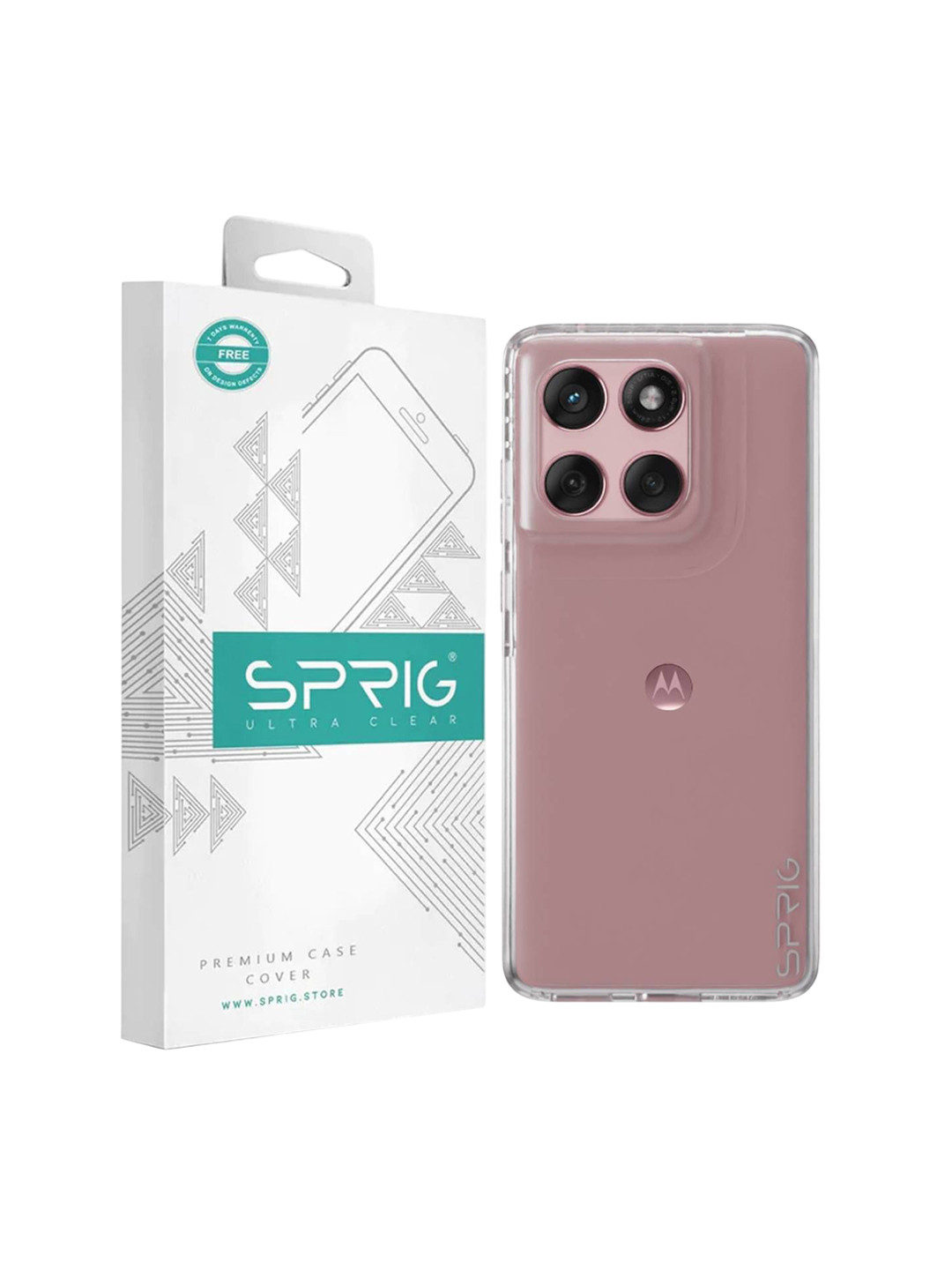 SPRIG Motorola Edge 60 Fusion Bayer Transparent Back Cover