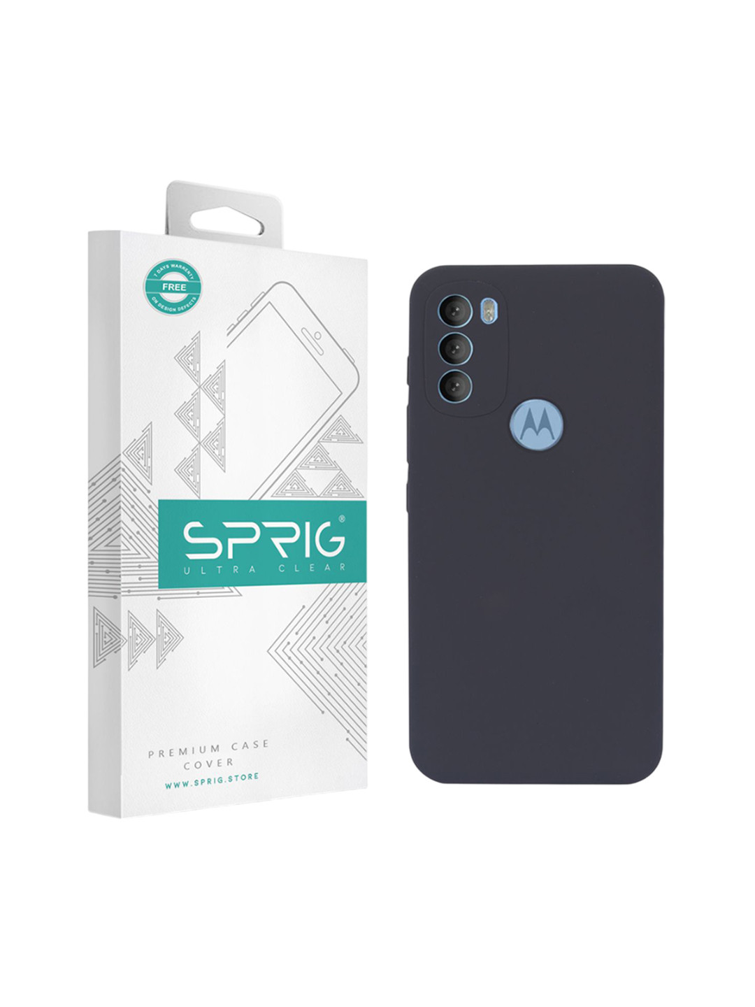 SPRIG Motorola G71 5G Liquid Silicone Back Cover