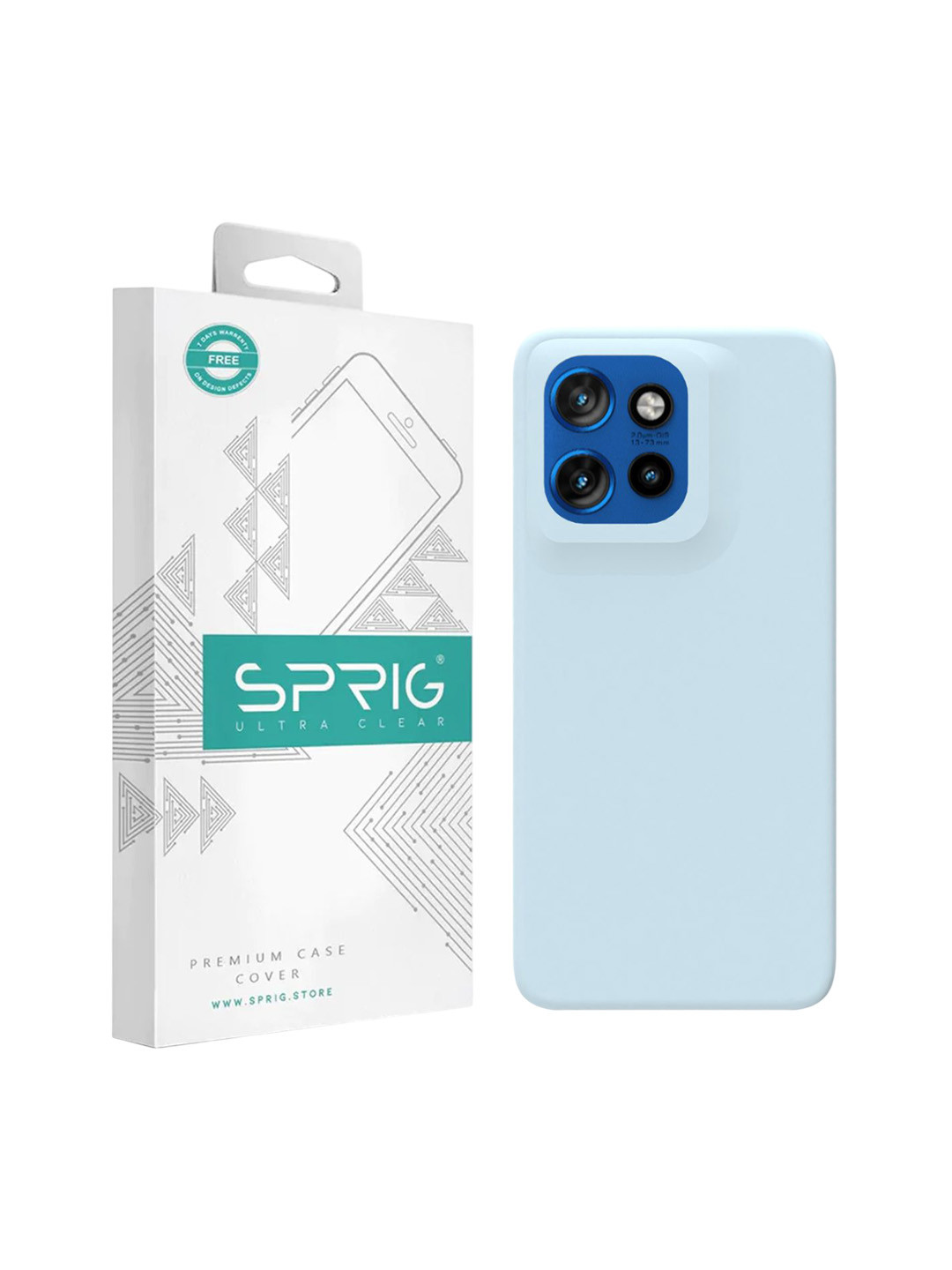 SPRIG Motorola Edge 50 Silicone Back Cover Mobile Accessories