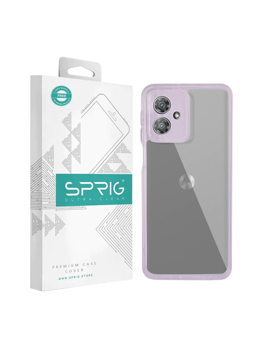 SPRIG Motorola G54 Bayer Transparent Back Cover