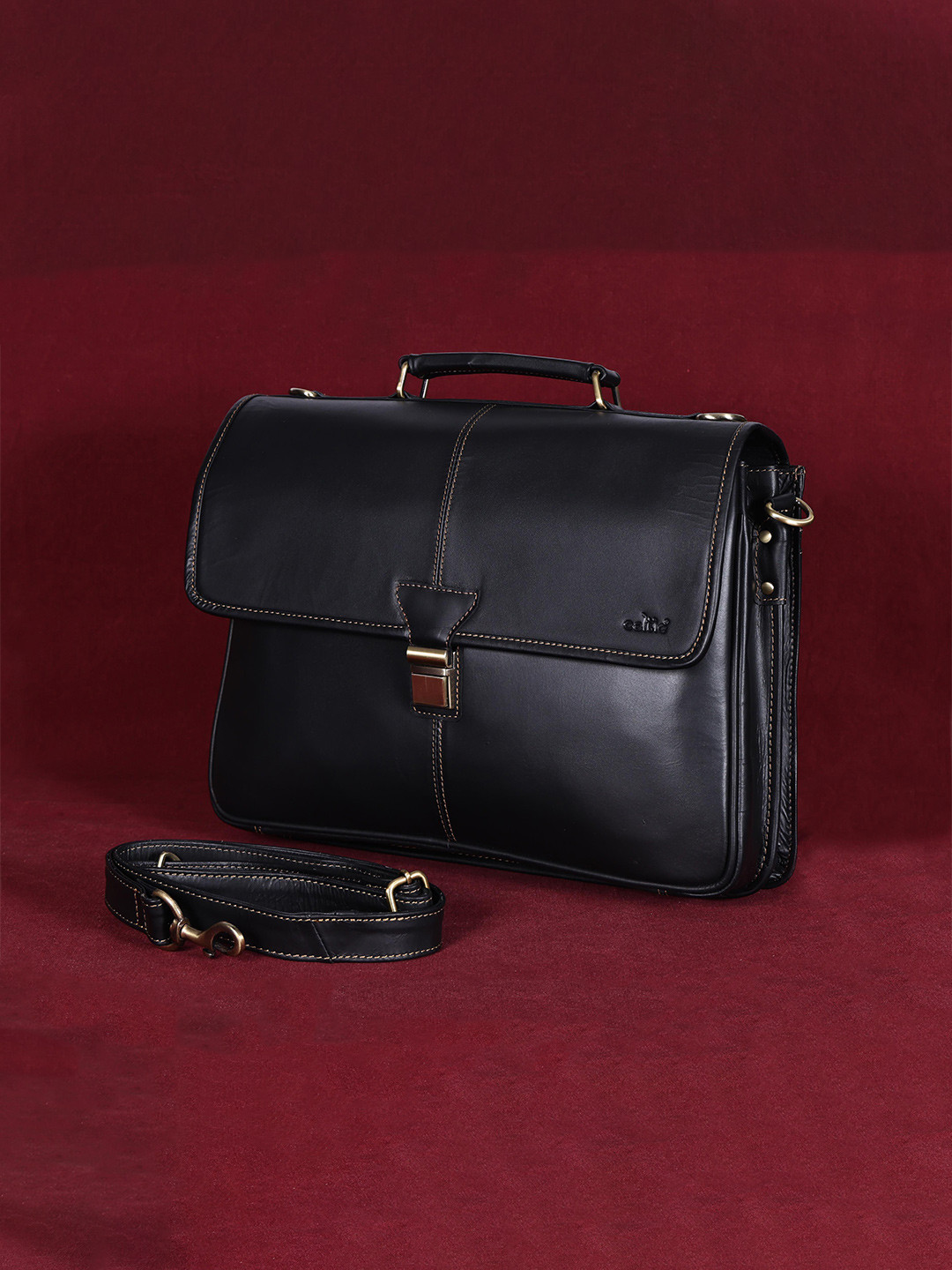 Celtic Women Leather Padded Laptop Bag