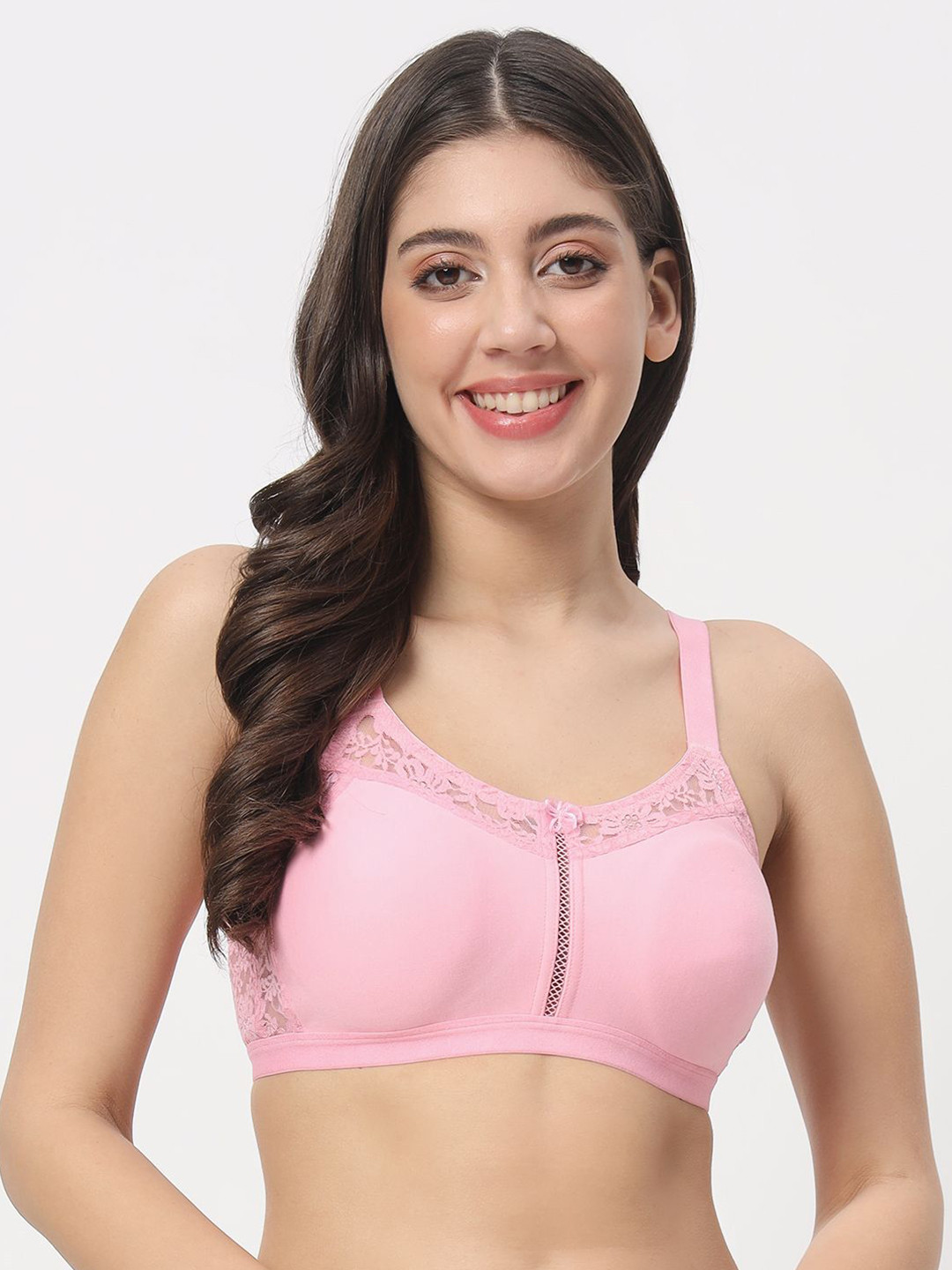 EFFECTINN Women Full Coverage Non Padded  Minimizer Bra