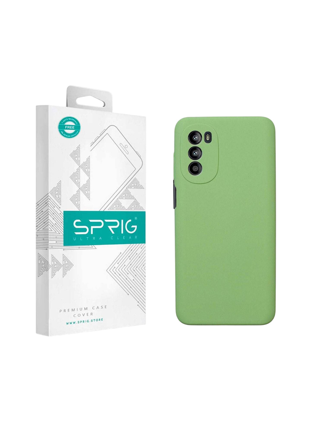 SPRIG Motorola G62 Liquid Silicone Back Cover