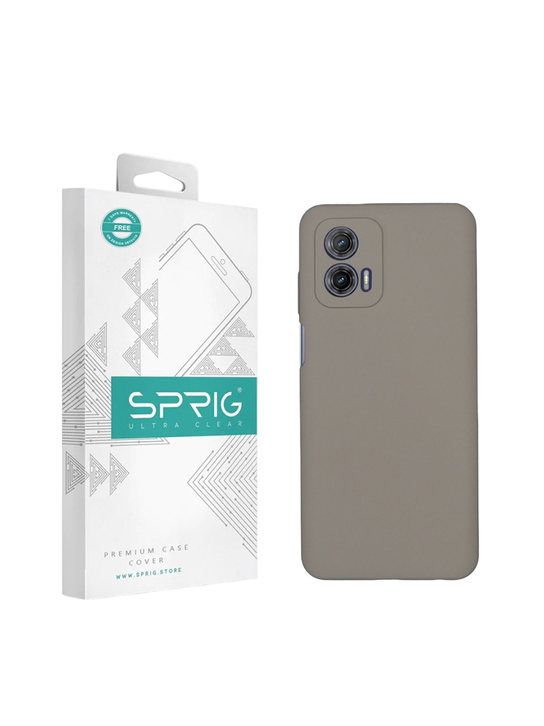 SPRIG Motorola G73 5G Liquid Silicone Back Cover