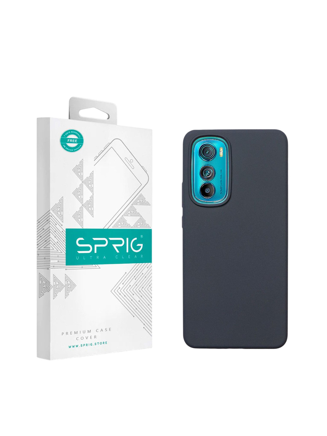 SPRIG Motorola Edge 30 Silicone Back Cover Mobile Accessories