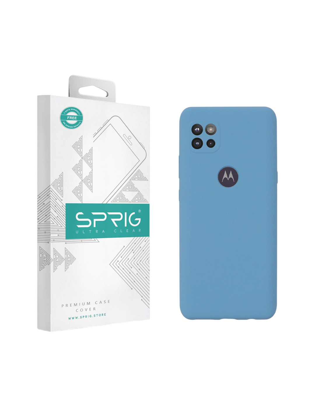 SPRIG Motorola G 5G Liquid Silicone Back Cover