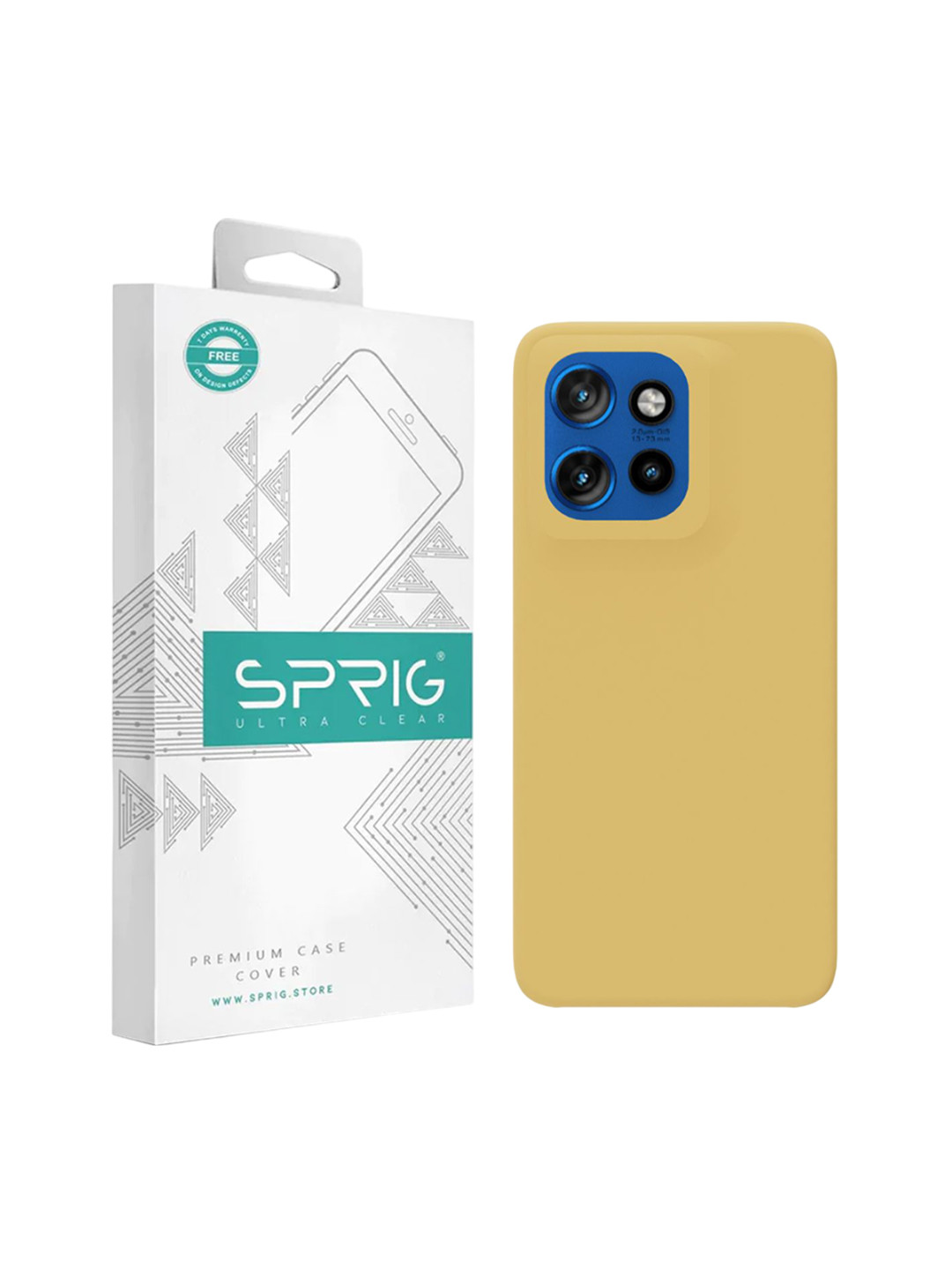 SPRIG Motorola Edge 50 Neo Silicone Impact Resistant Back Cover