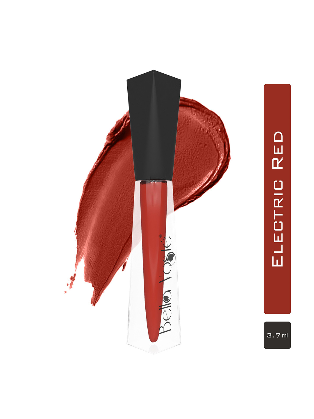 Bella Voste Red Ulti-Matte Liquid Lipstick Electric Red 12 - 3.7ml