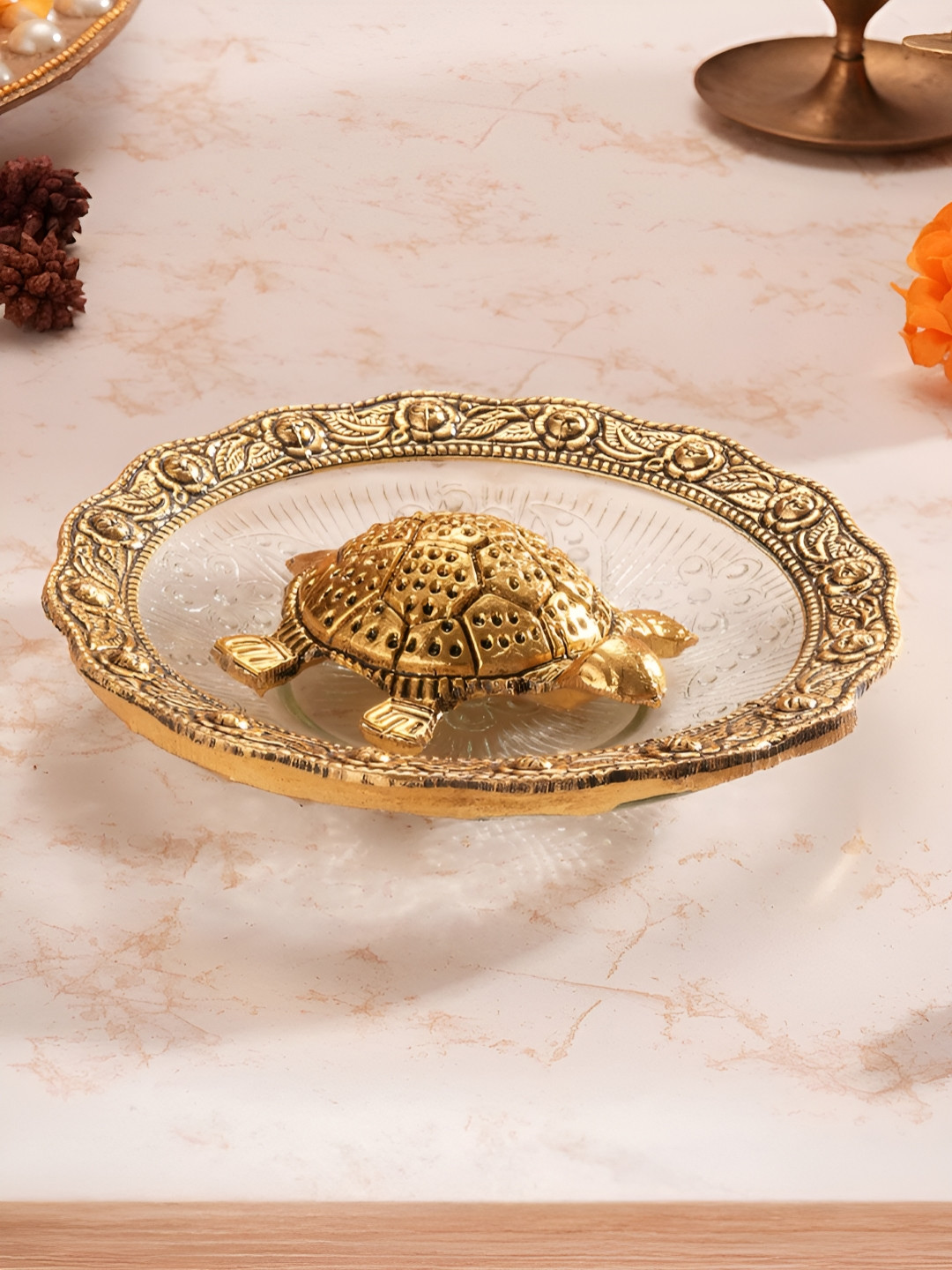 Homspurts Aura Blessing Feng Shui Tortoise Idol Showpiece