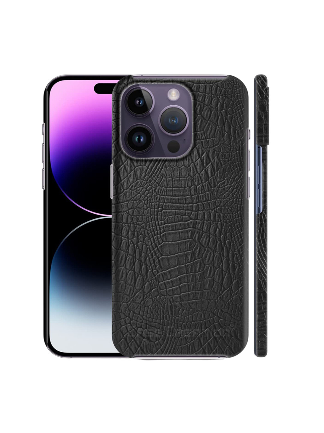 CASE CREATION Geometric Printed iPhone Xs Leather Bumper Case