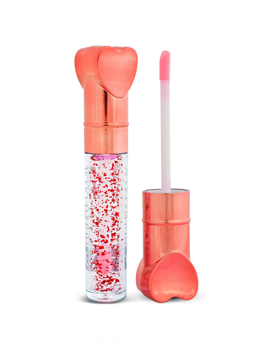 Adbeni Glittery Color Changing Lip Gloss For Dry & Chapped Lips - 10ml - Red Heart