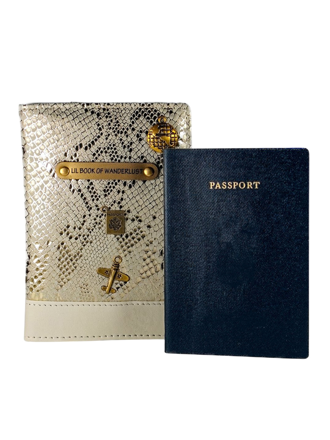 TPC Gifts Embellished Compact Passport Cover Travel Accessory