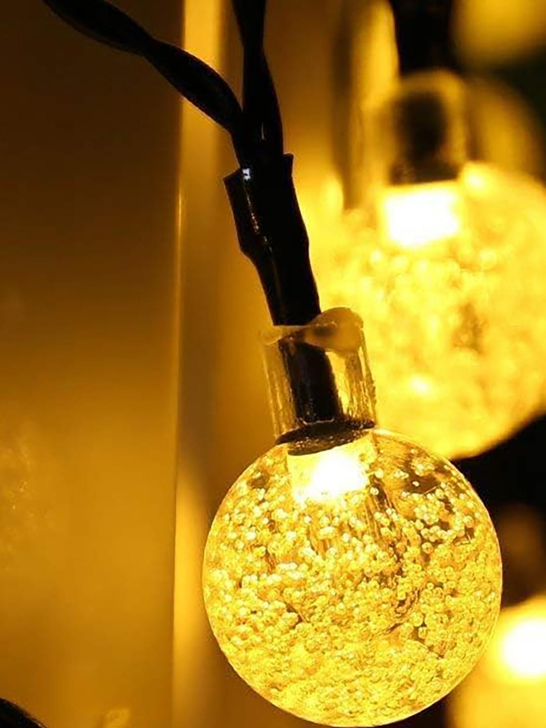 Decorcity Yellow Electric LED String Lights