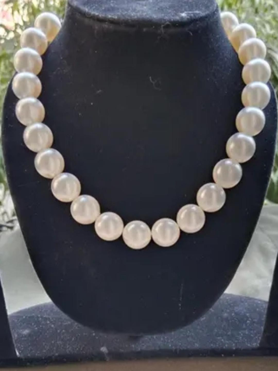 ISLANA White Pearl Jewellery Set