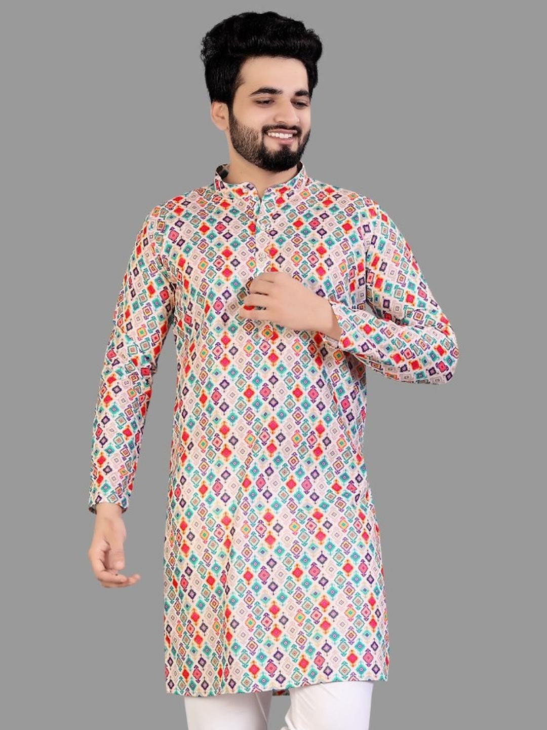CELLUX Men Multi Kurtas
