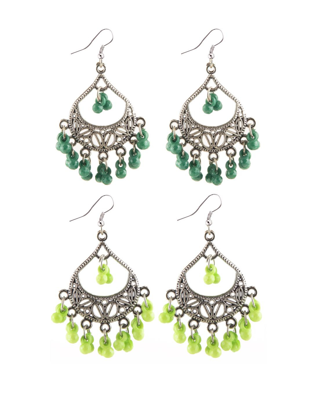 Creative Frogs Women Sea Green Earrings