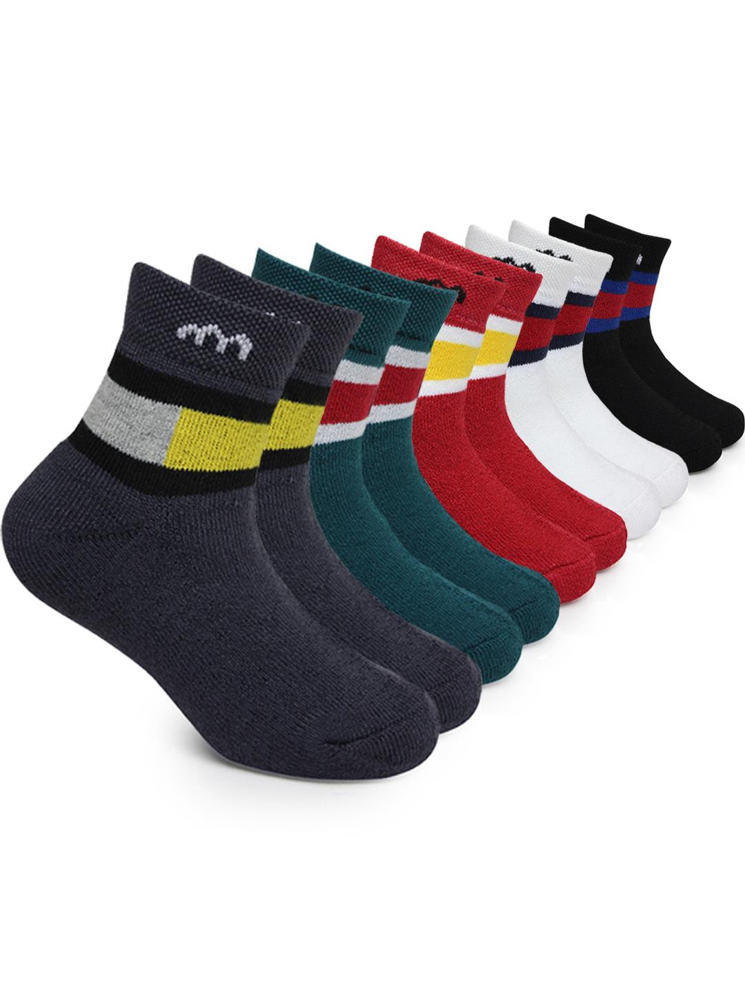 NESKA MODA 5 Pair Ankle Length Socks