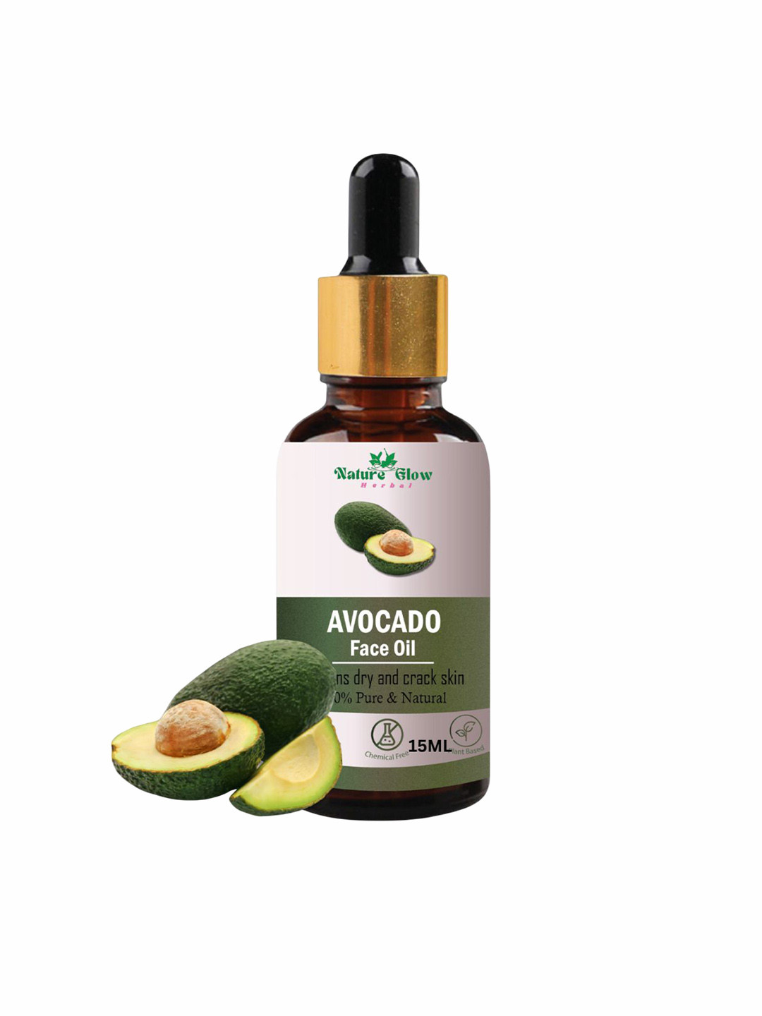 Nature Glow Herbal Avocado Facial Oil- 30 ml
