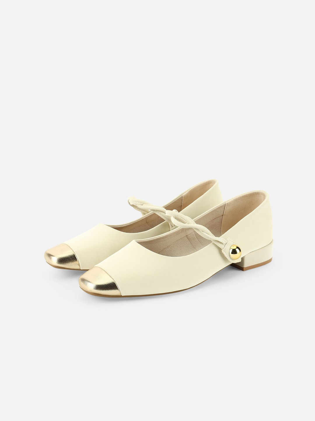 Beatnik Colourblocked Block Pumps With Bows