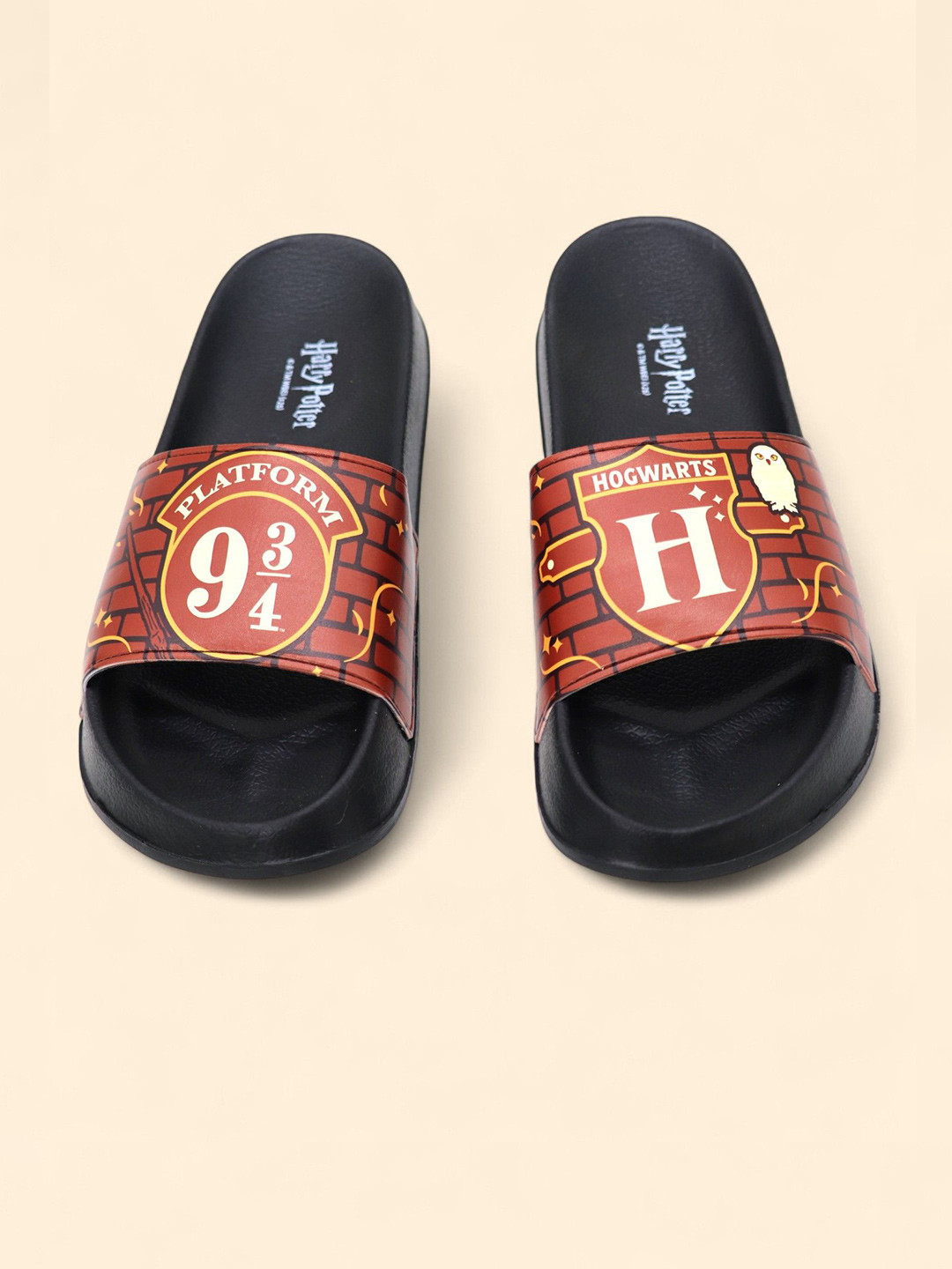 Svaar Men Harry Potter BoardingPass Printed EVA Sliders