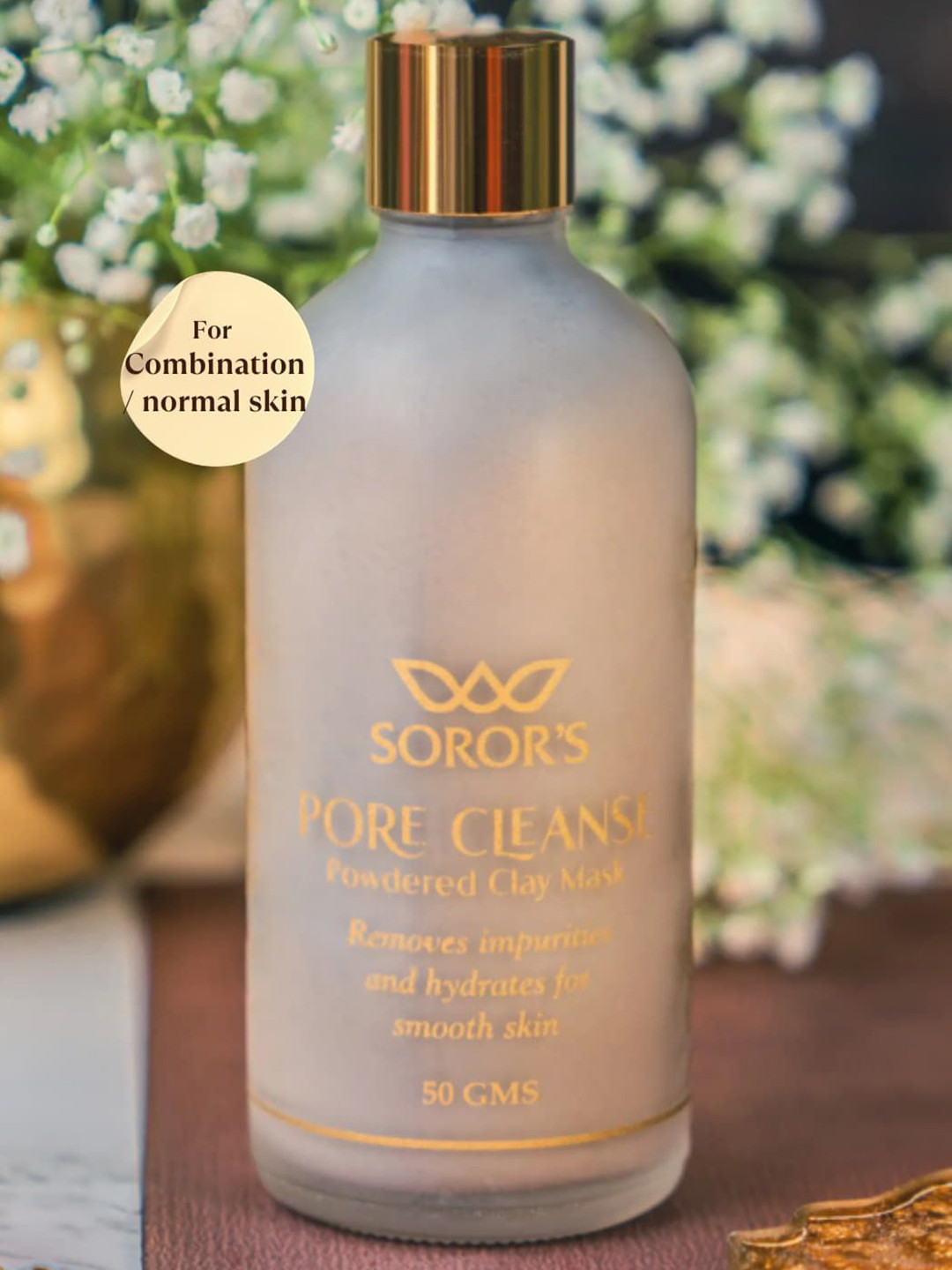 SOROR'S Pore Cleanse Clay Mask For Deep detox- 50 g