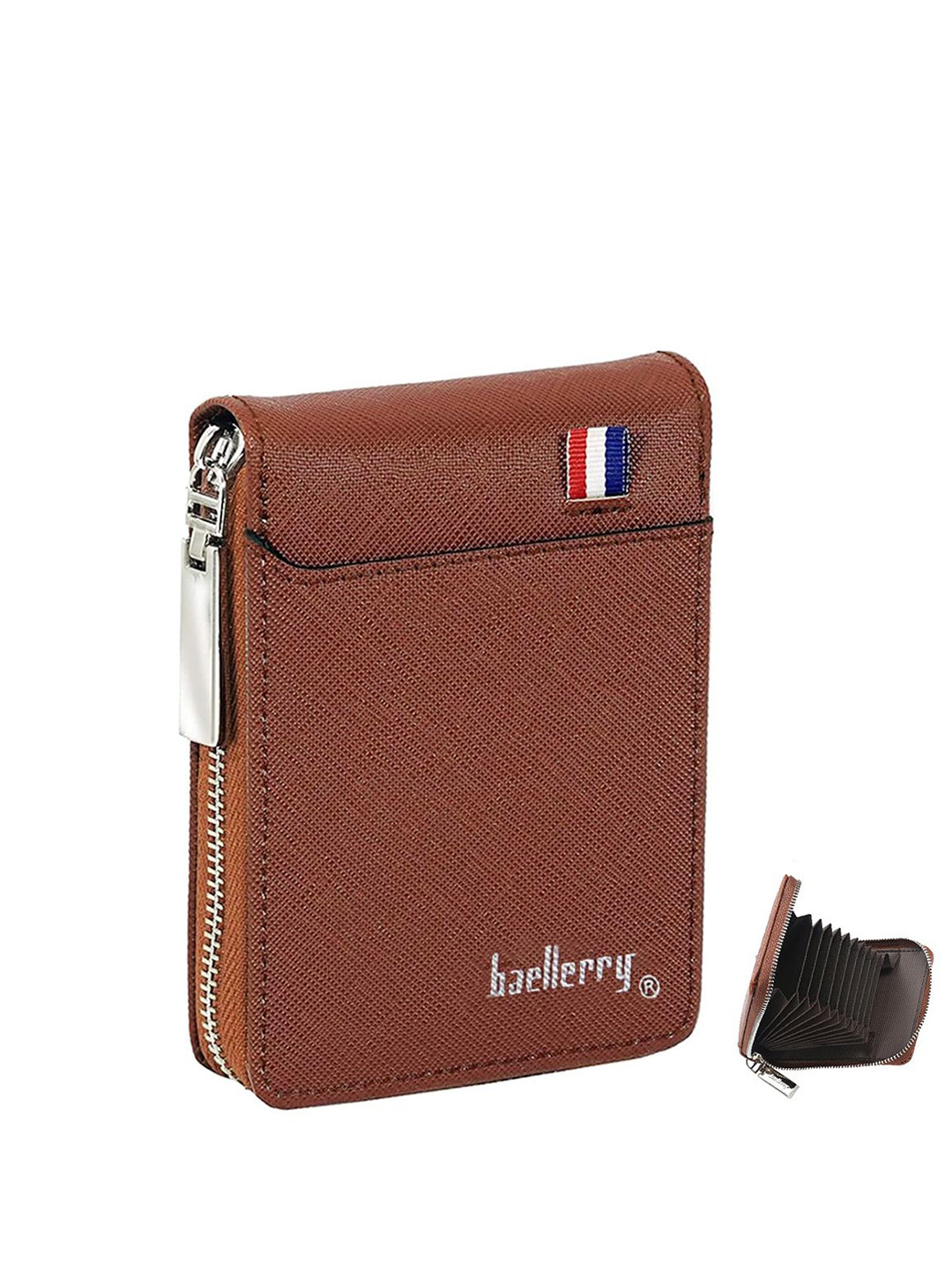 Palay Men Zip Detail Card Holder