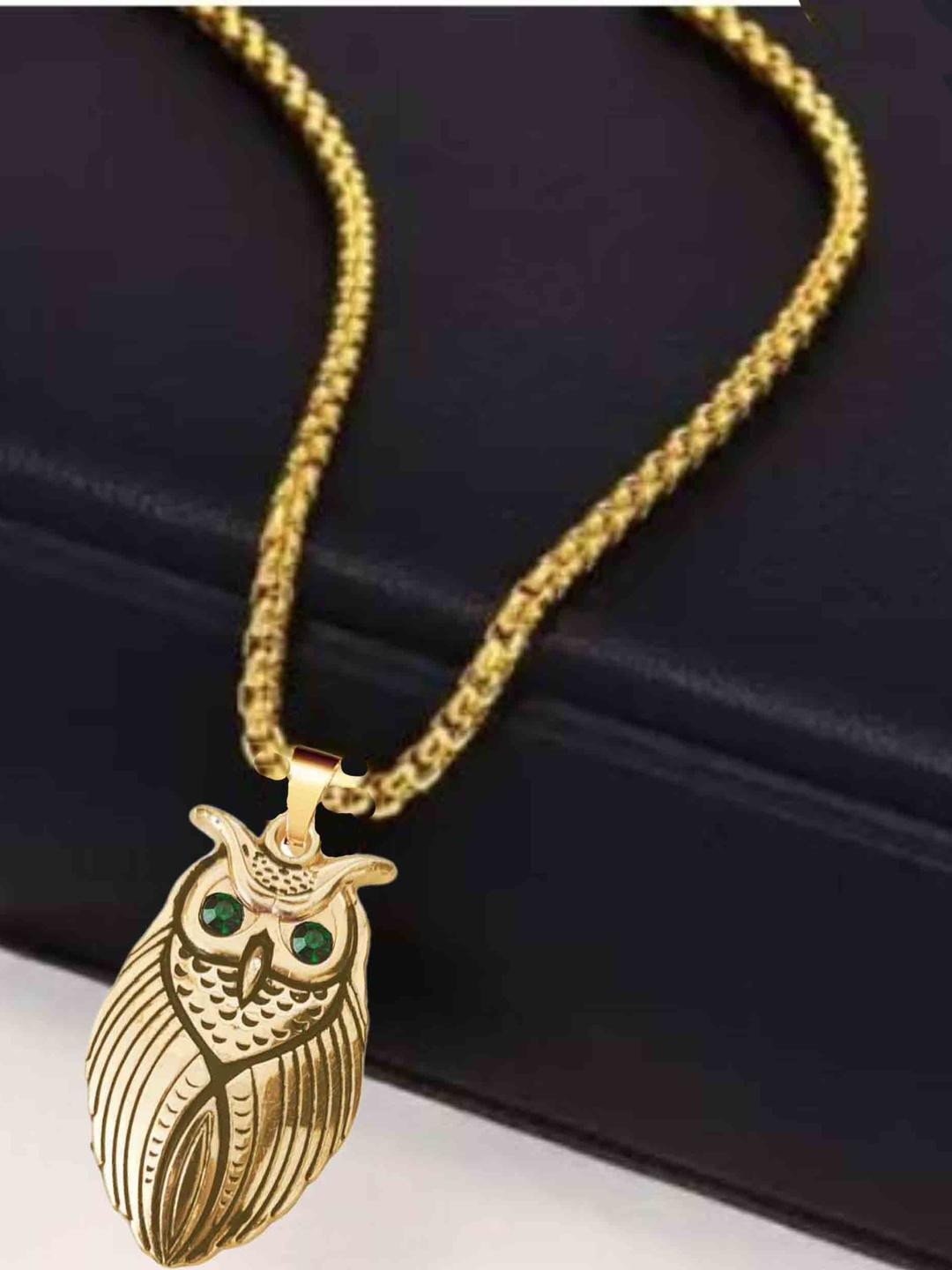 Sullery Gold-Plated Gold & Silver Round Pendant
