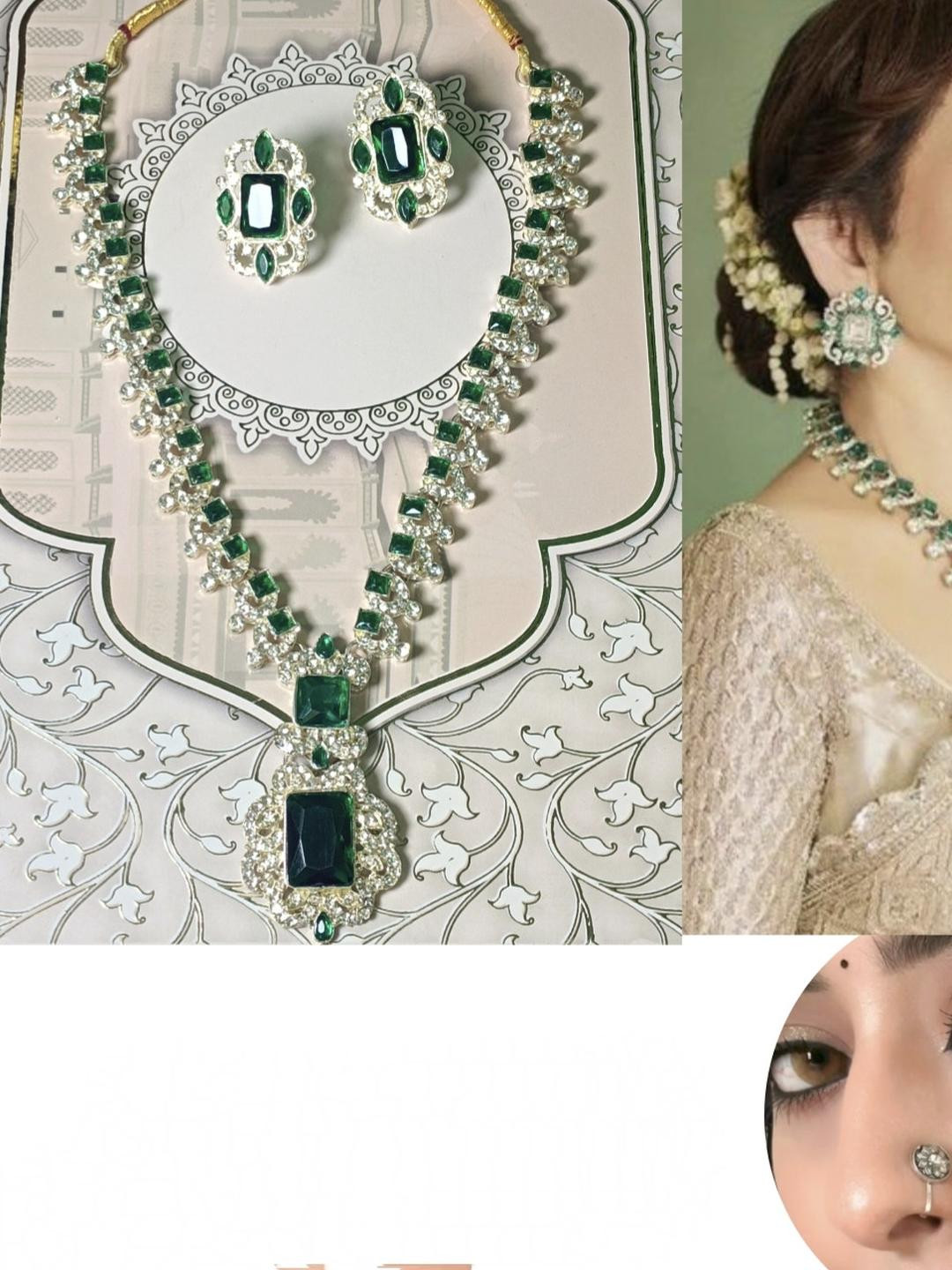 ISLANA Stones Studded Alloy Jewellery Set