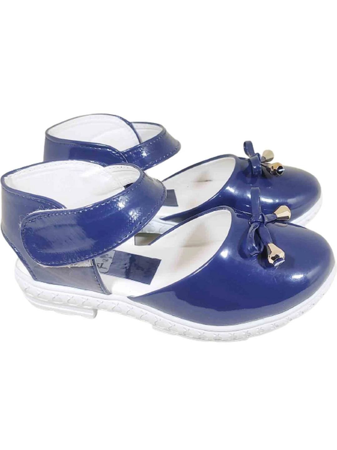 NNEW LATEST Girls Blue Synthetic Velcro Shoe-Style Casual Wear Sandals