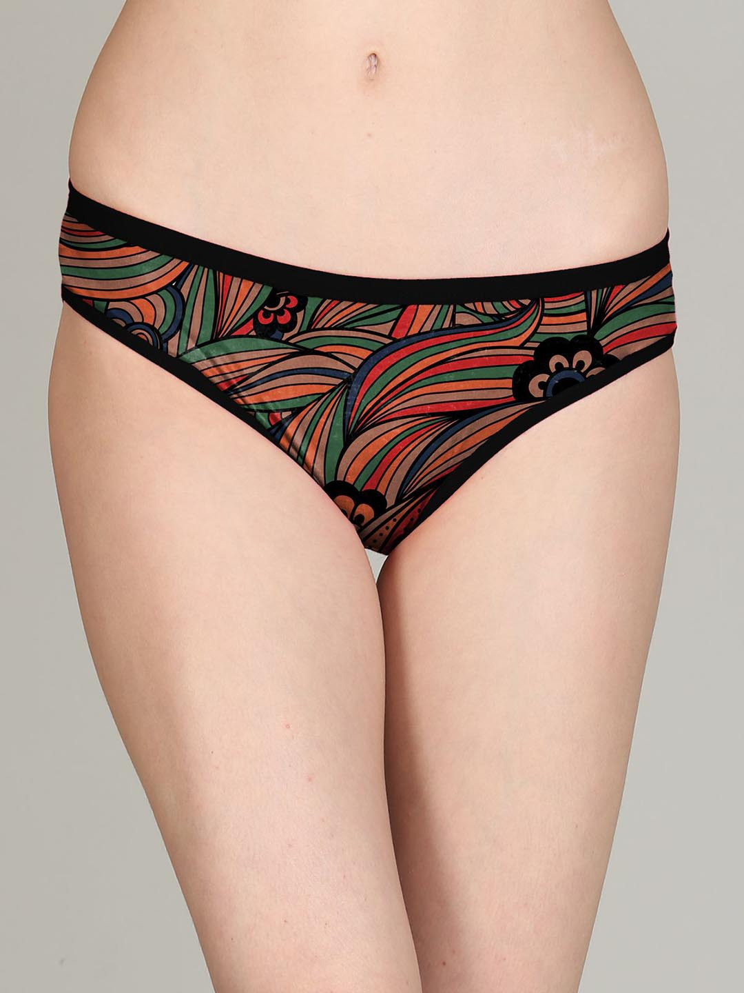Lola  Dola Printed Hipster Brief Panty(Print-01-074)