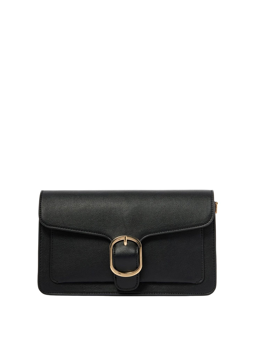 Forever New PU Half Moon Blair Buckle Shoulder Bag