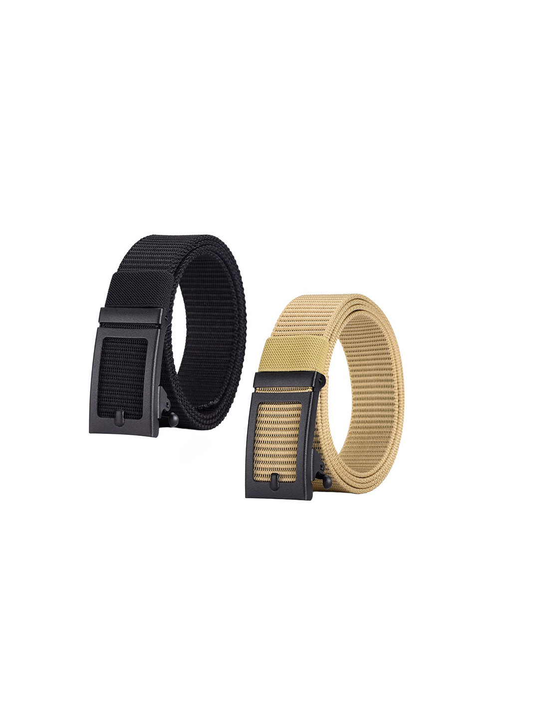 Palay Unisex Set Of 2 Woven Design Belt