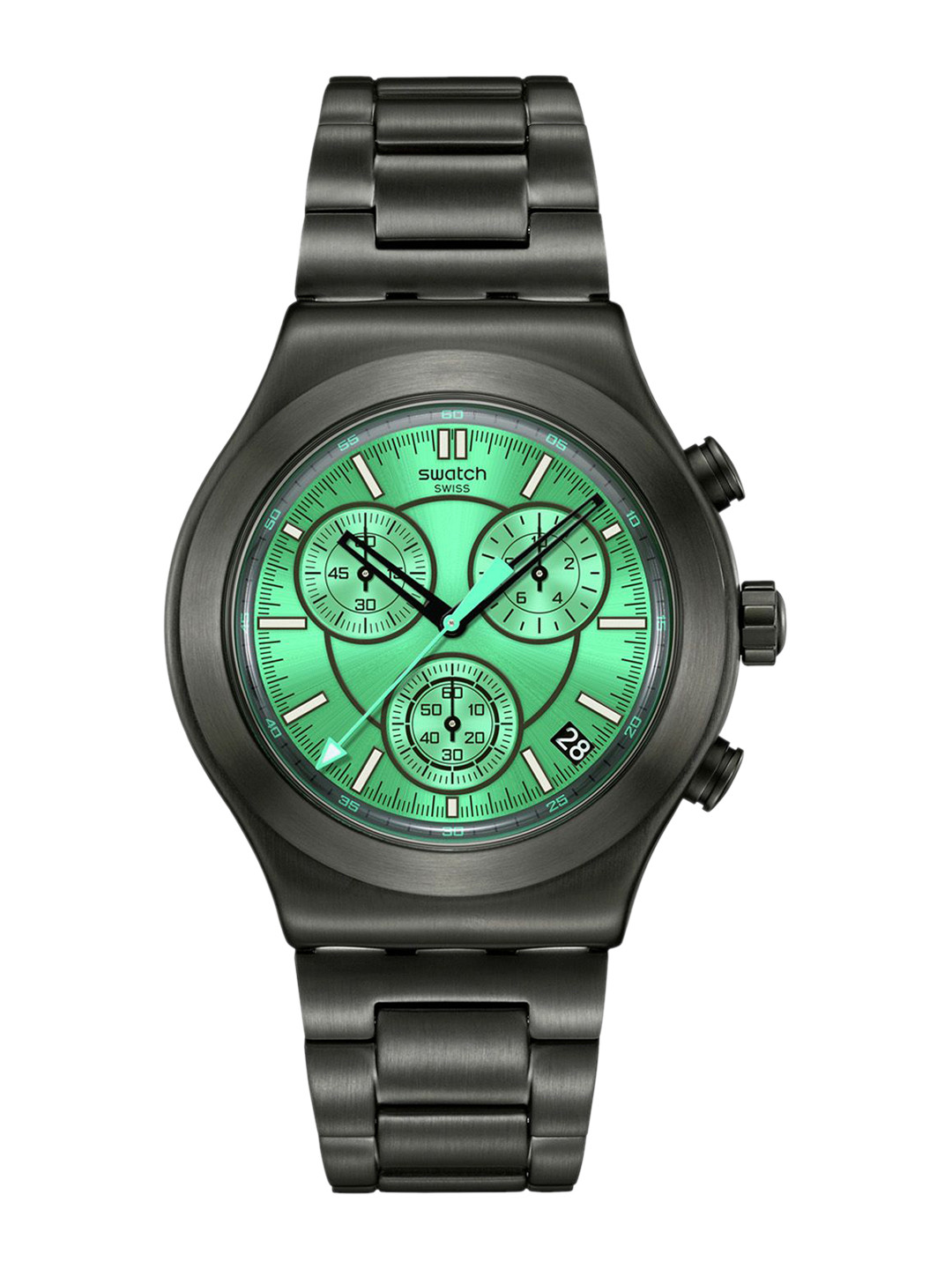 Swatch Unisex Chronograph Analogue Watch YVM407G
