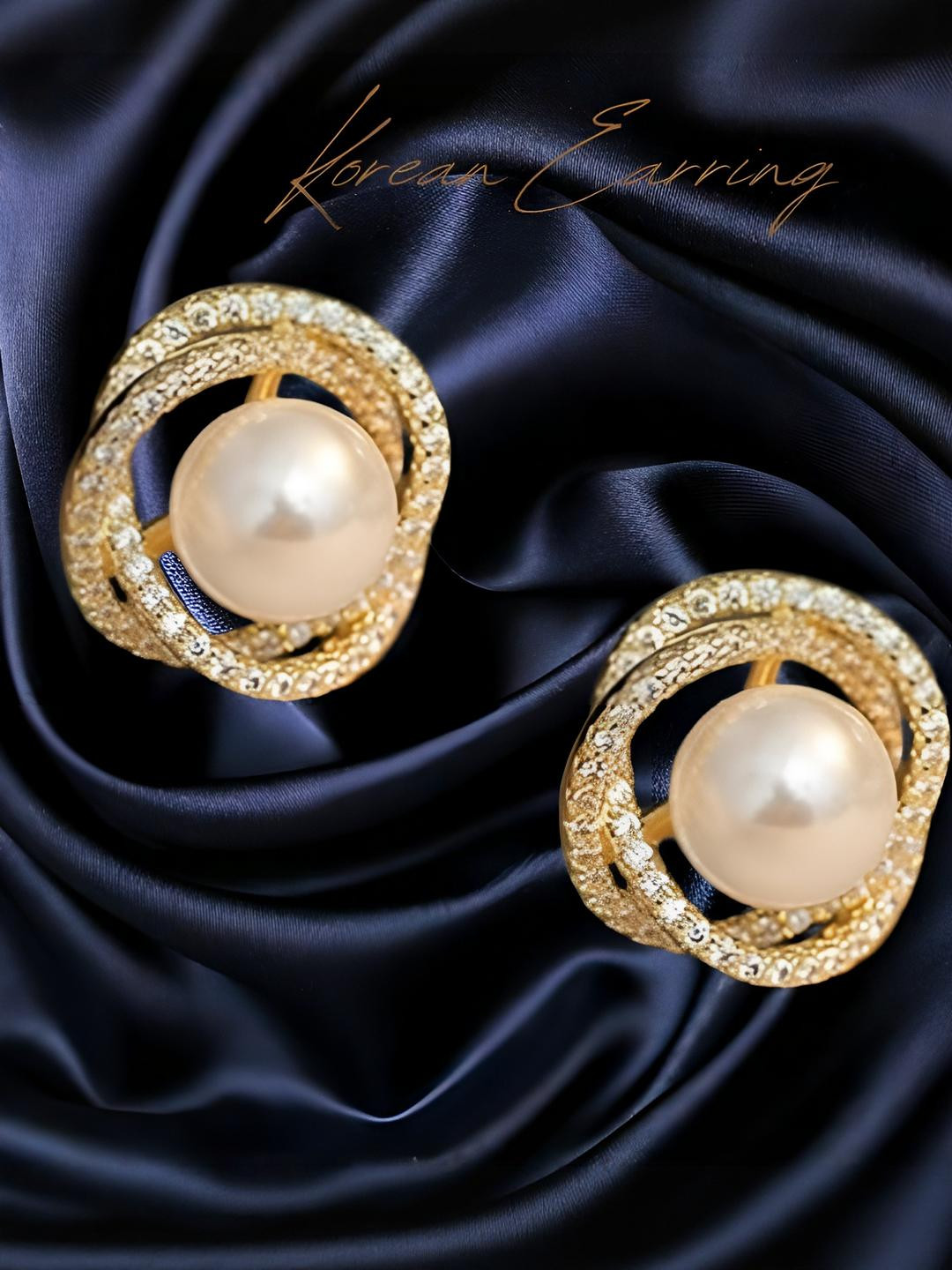 AKISON JEWELS Pearls Earrings