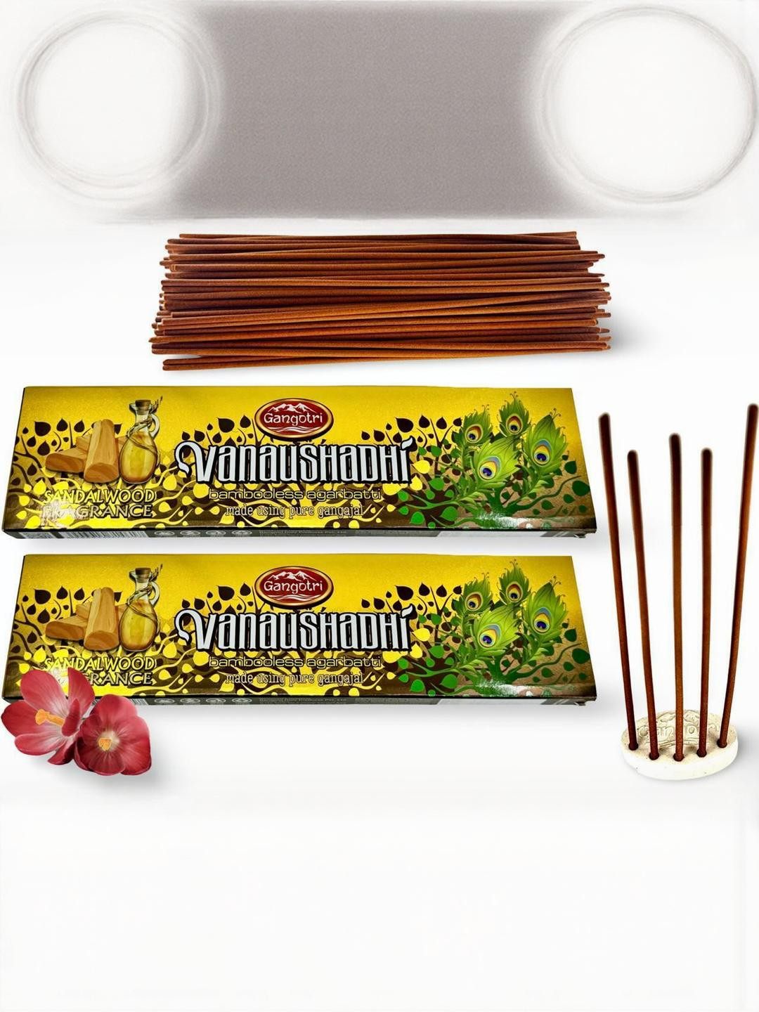Gangotri Vanaushadhi Agarbatti Bambooless Incense Stick - Pack of 2