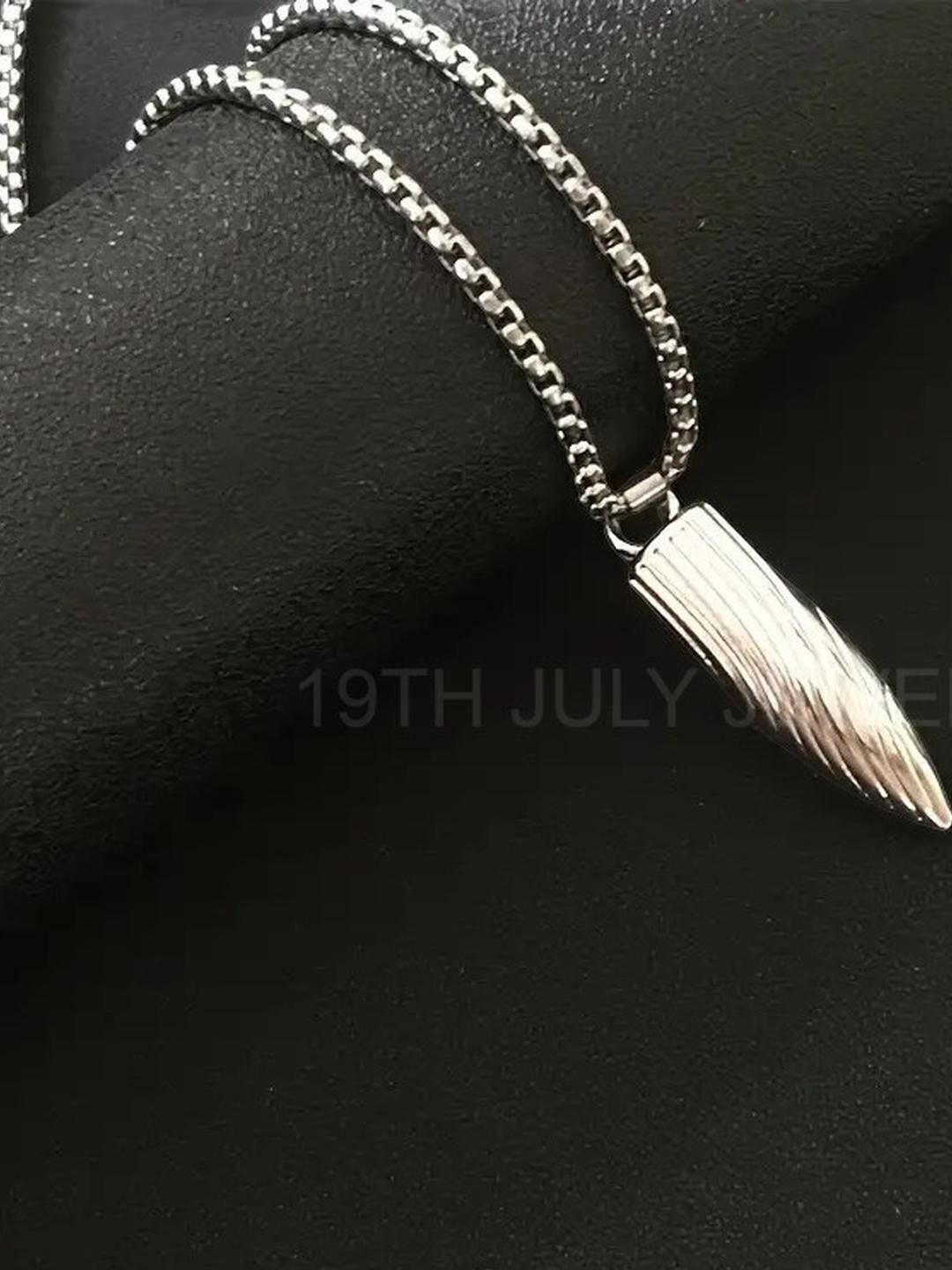19TH JULY JEWELS Unisex Silver-Plated Metal Chains