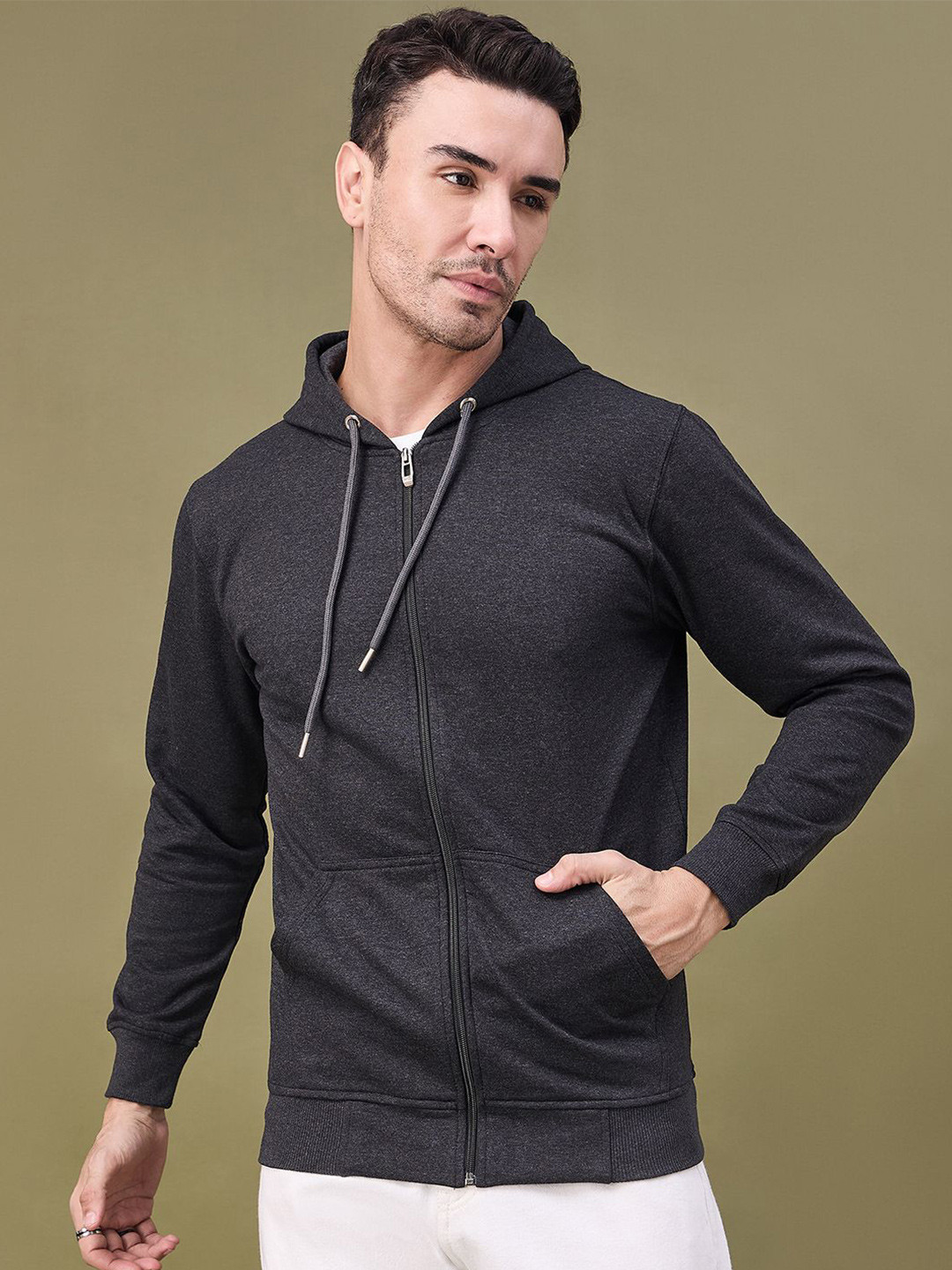 f Gallery Men Hooded Sweatshirt