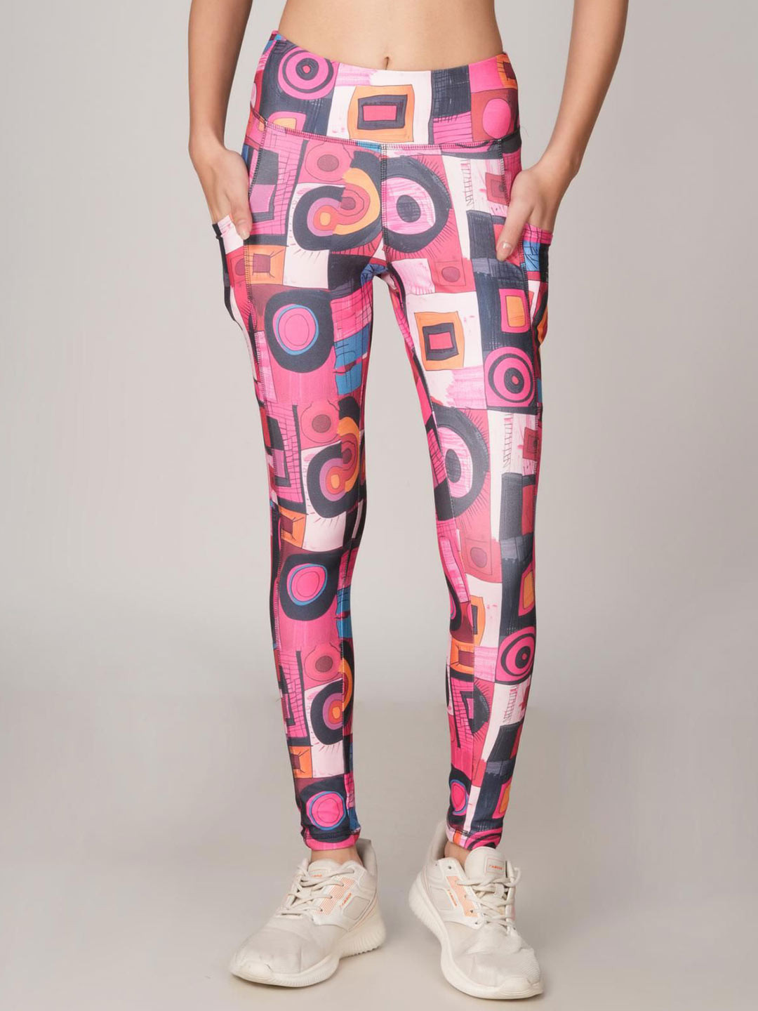 The Dance Bible Printed Soft High Waist Gym Tights